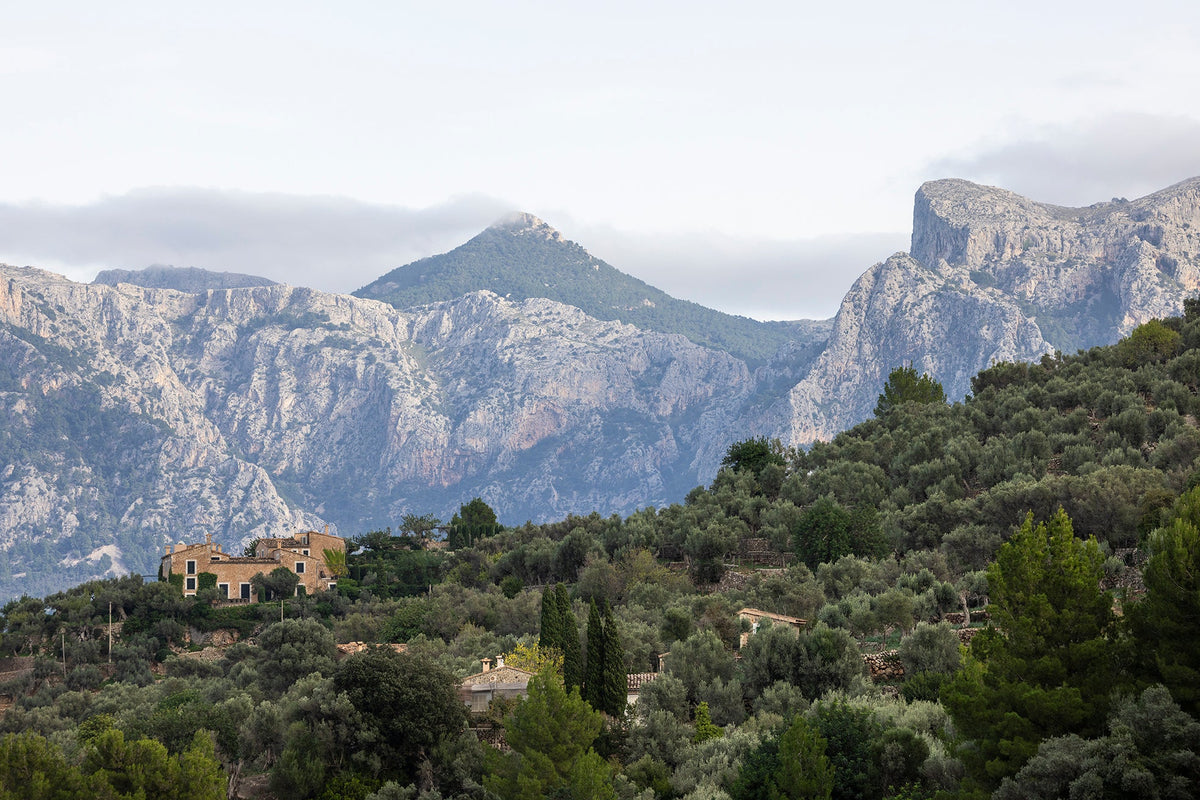 Mallorca Mountains print by Brooke Miles