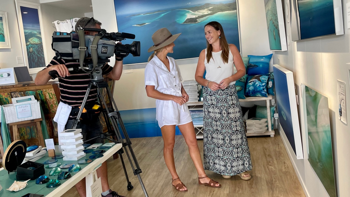 Above and Below Gallery Featured on The Weekender 📺