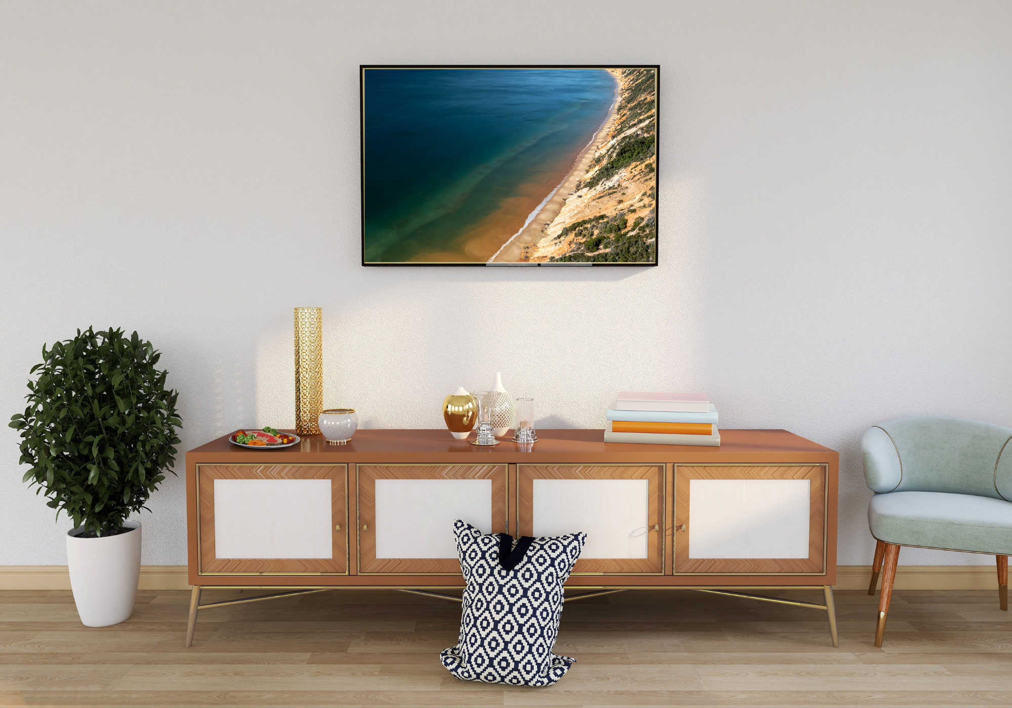 Iron Colours - Nature Coastal Print