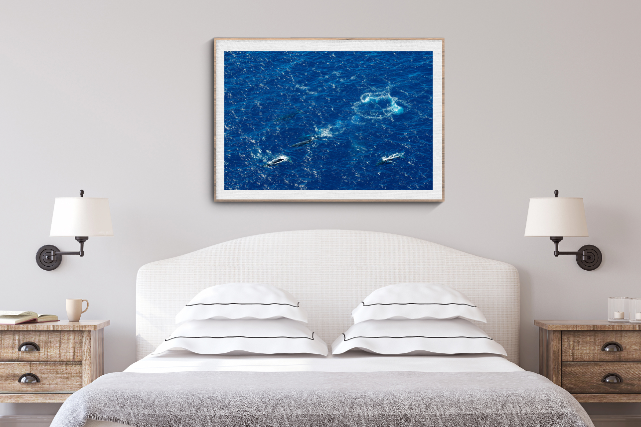 Open Heat - Ocean Print