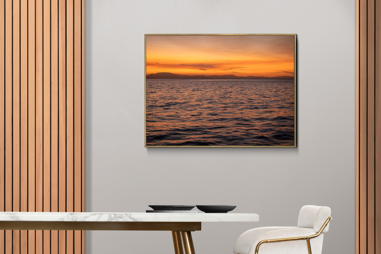 Painted Ocean - Sunset Print