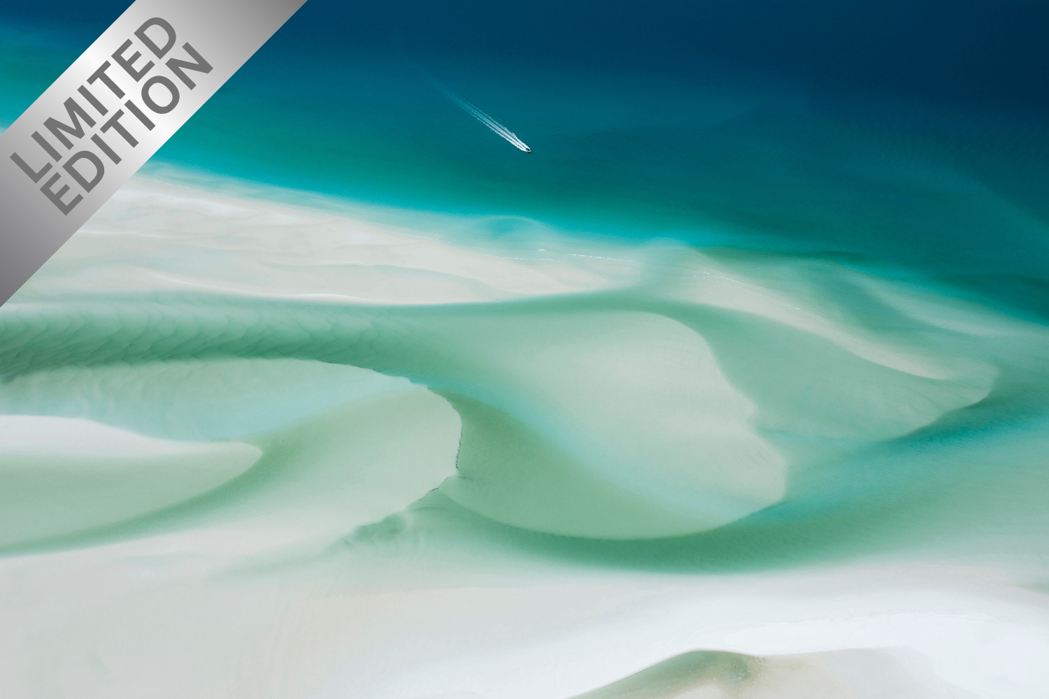 Comet - Hill Inlet Aerial Print