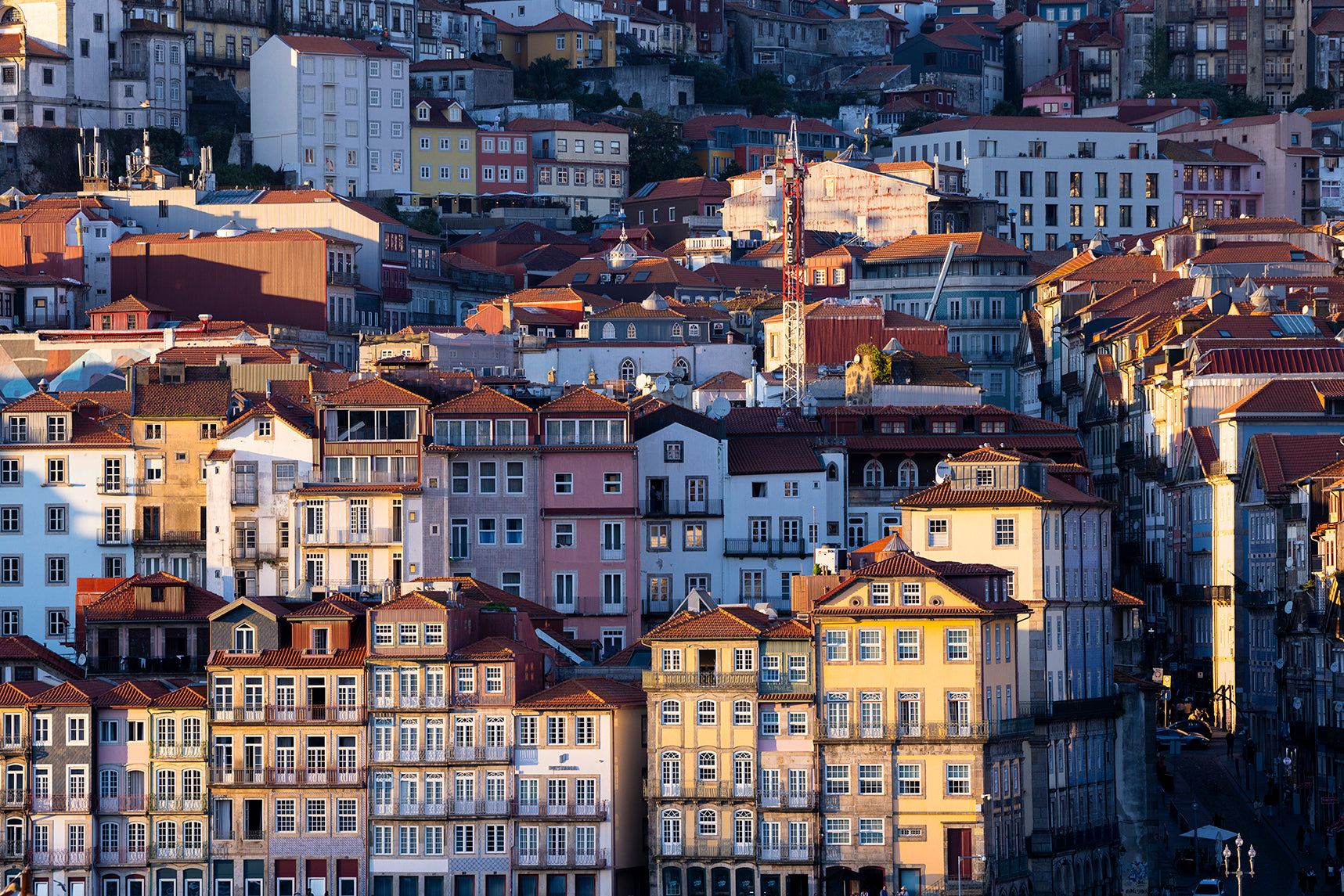Ribeira Last Light - Porto Ribeira Travel Print