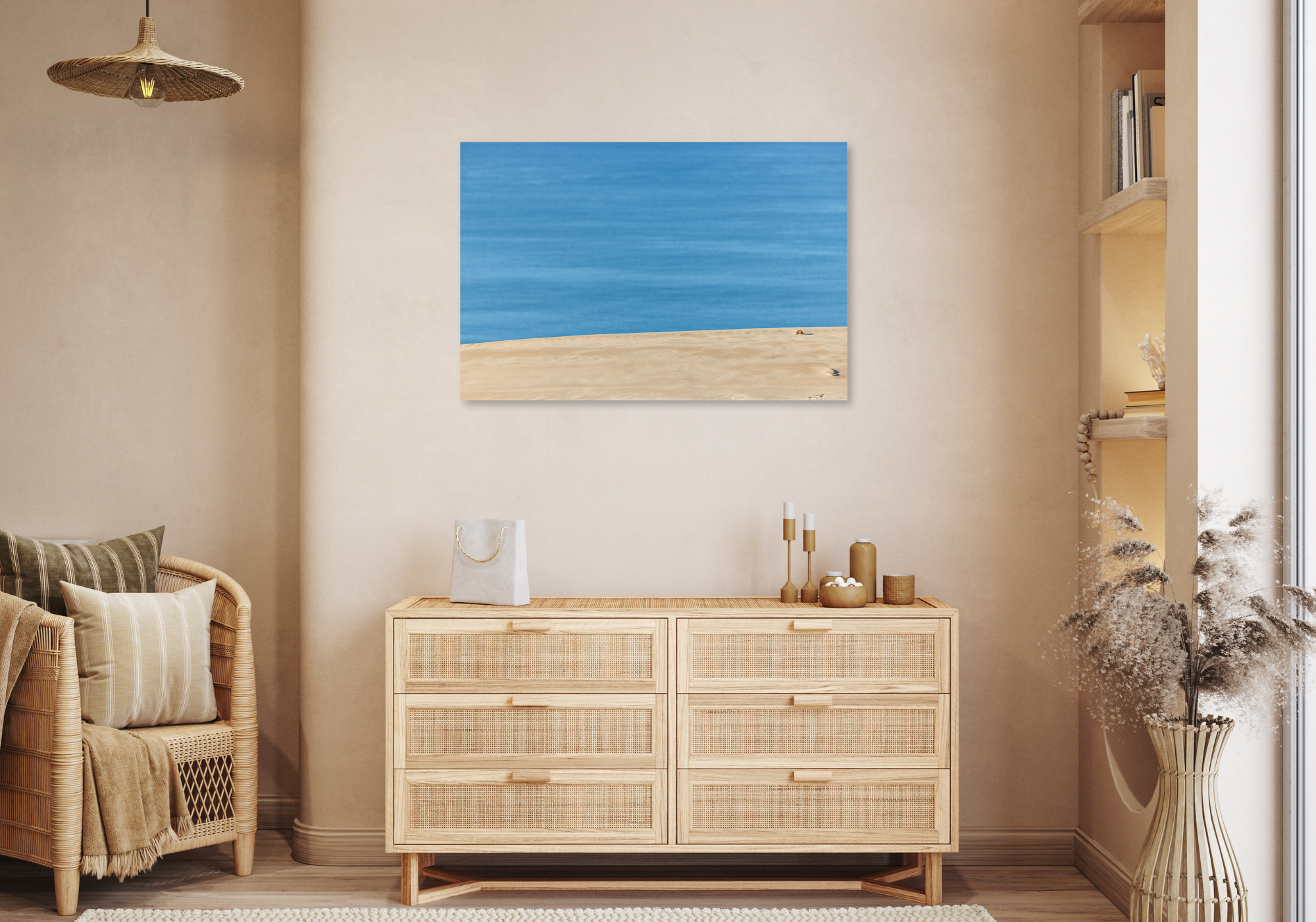 Contrast - Nature Coastal Print
