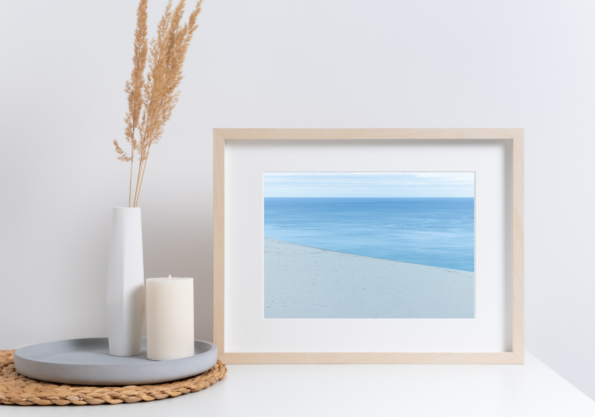 Softly Slowly - Nature Coastal Print