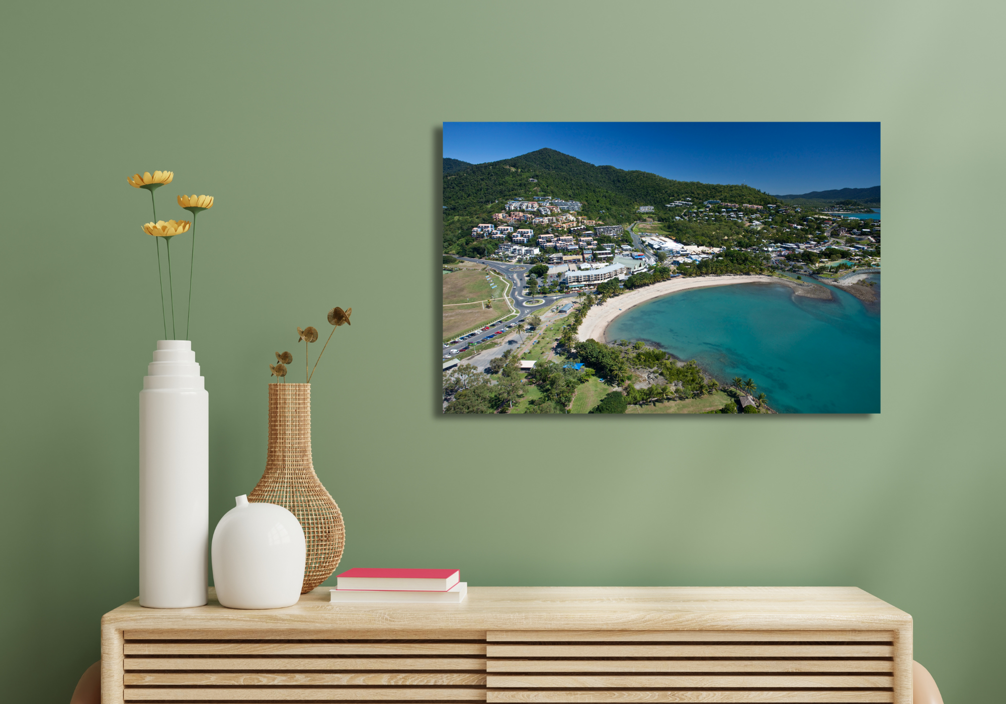 Airlie Horseshoe - Whitsundays Print