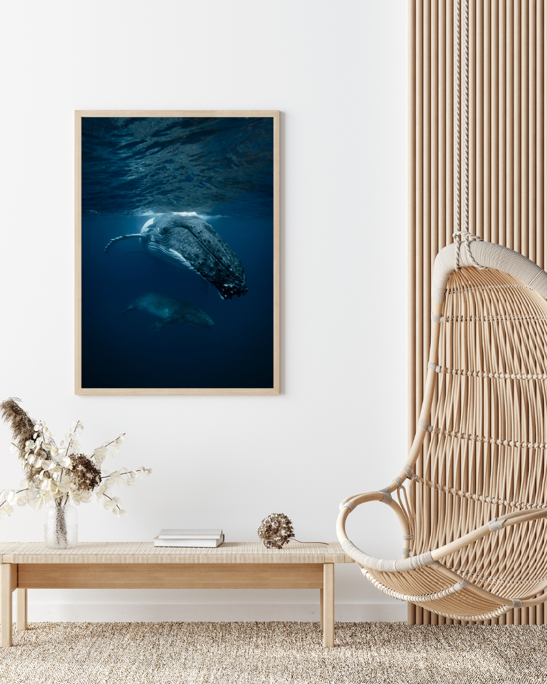 Big Mumma - Humpback Whale and Calf Print