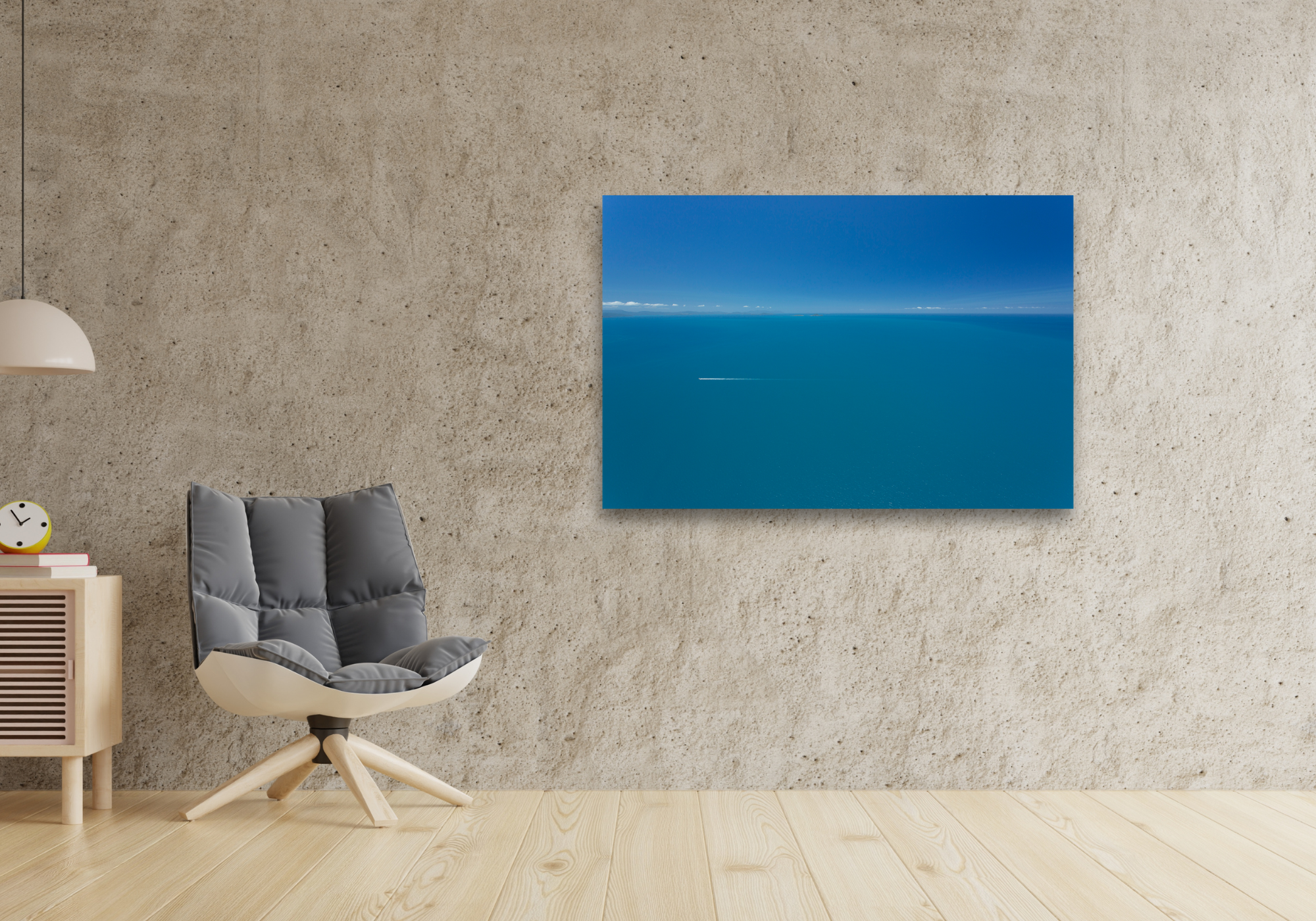Blue Meditation - Ocean Print