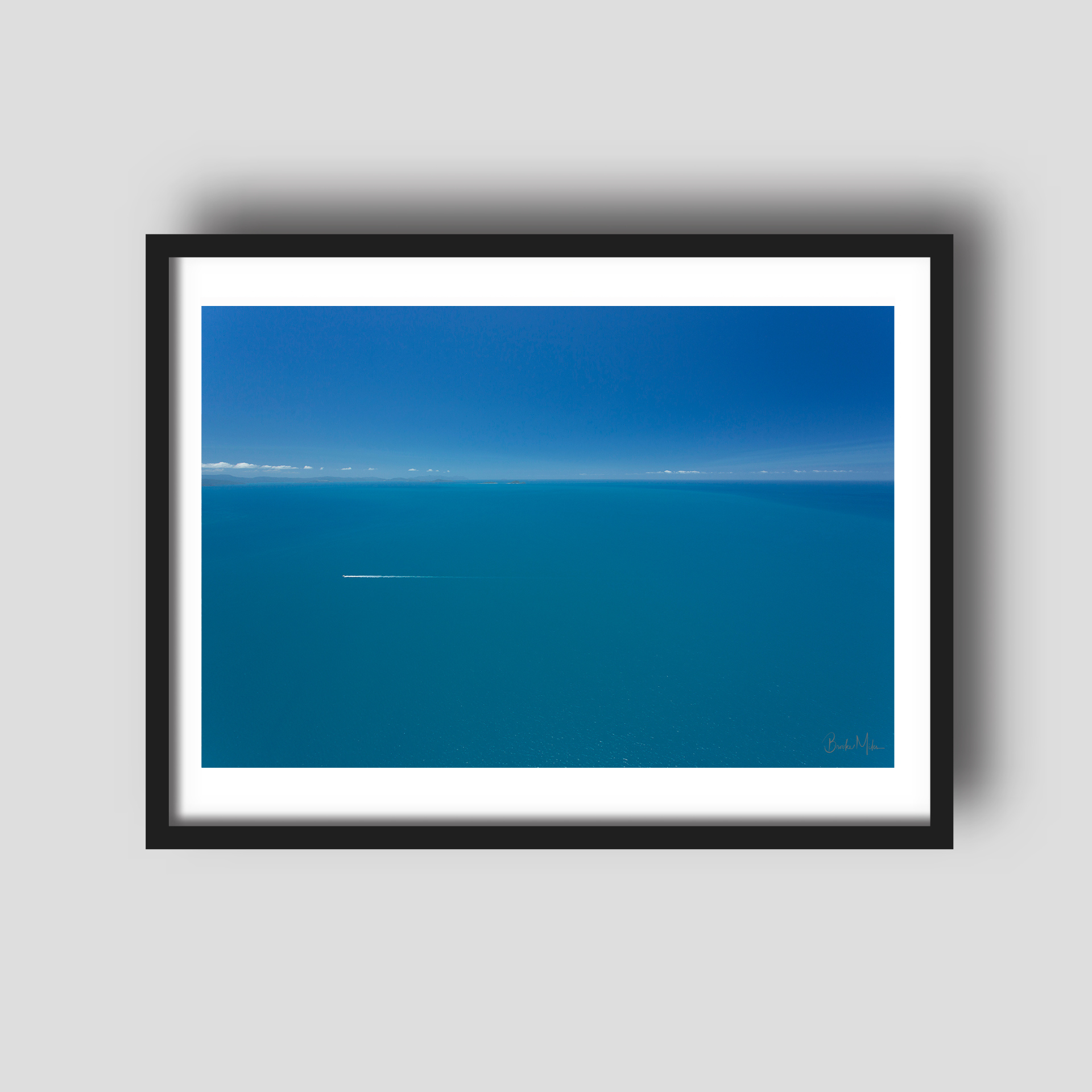 Blue Meditation - Ocean Print