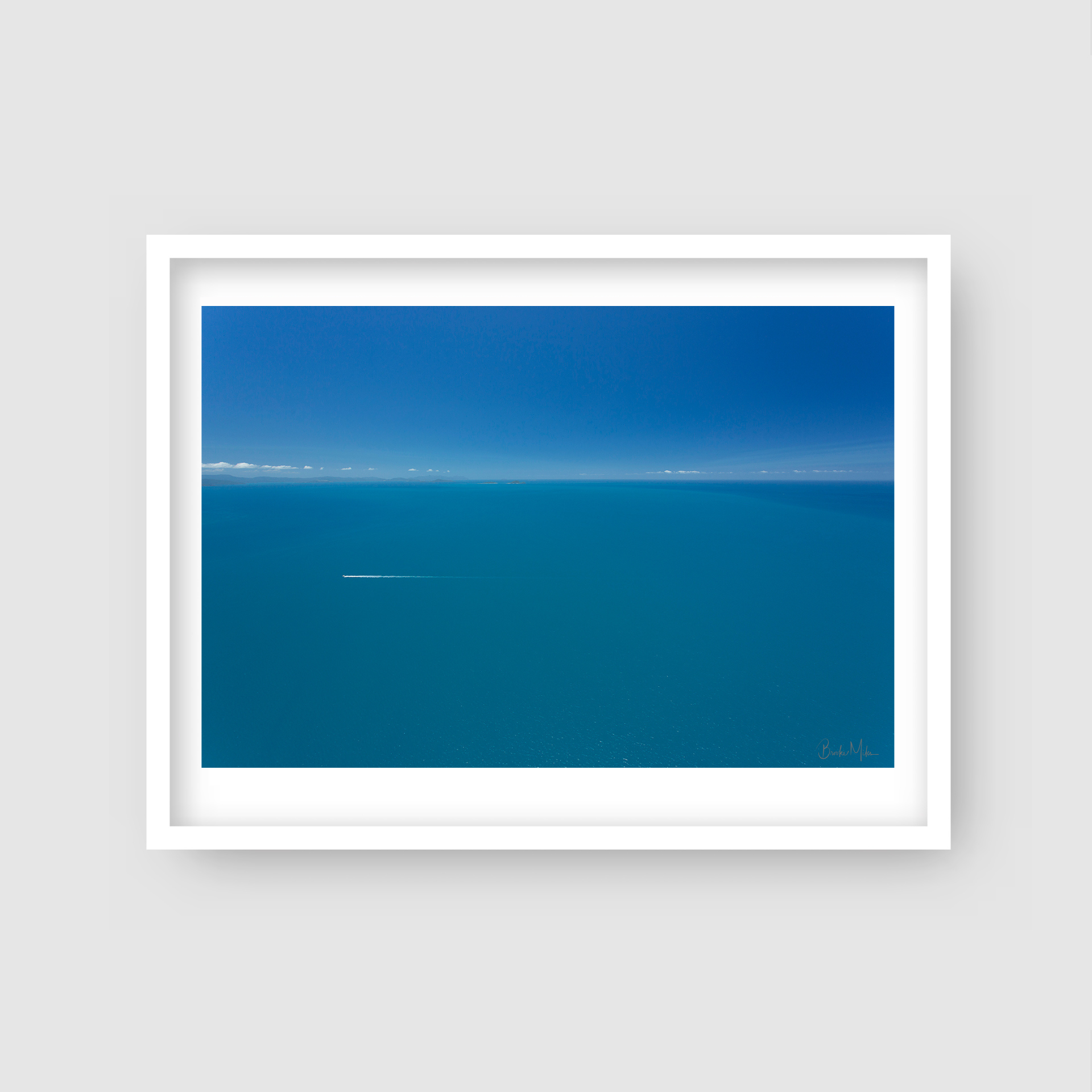 Blue Meditation - Ocean Print