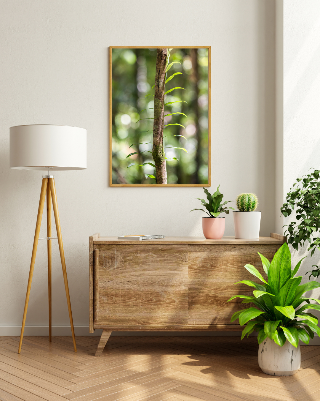 Candle Vine - Rainforest Print