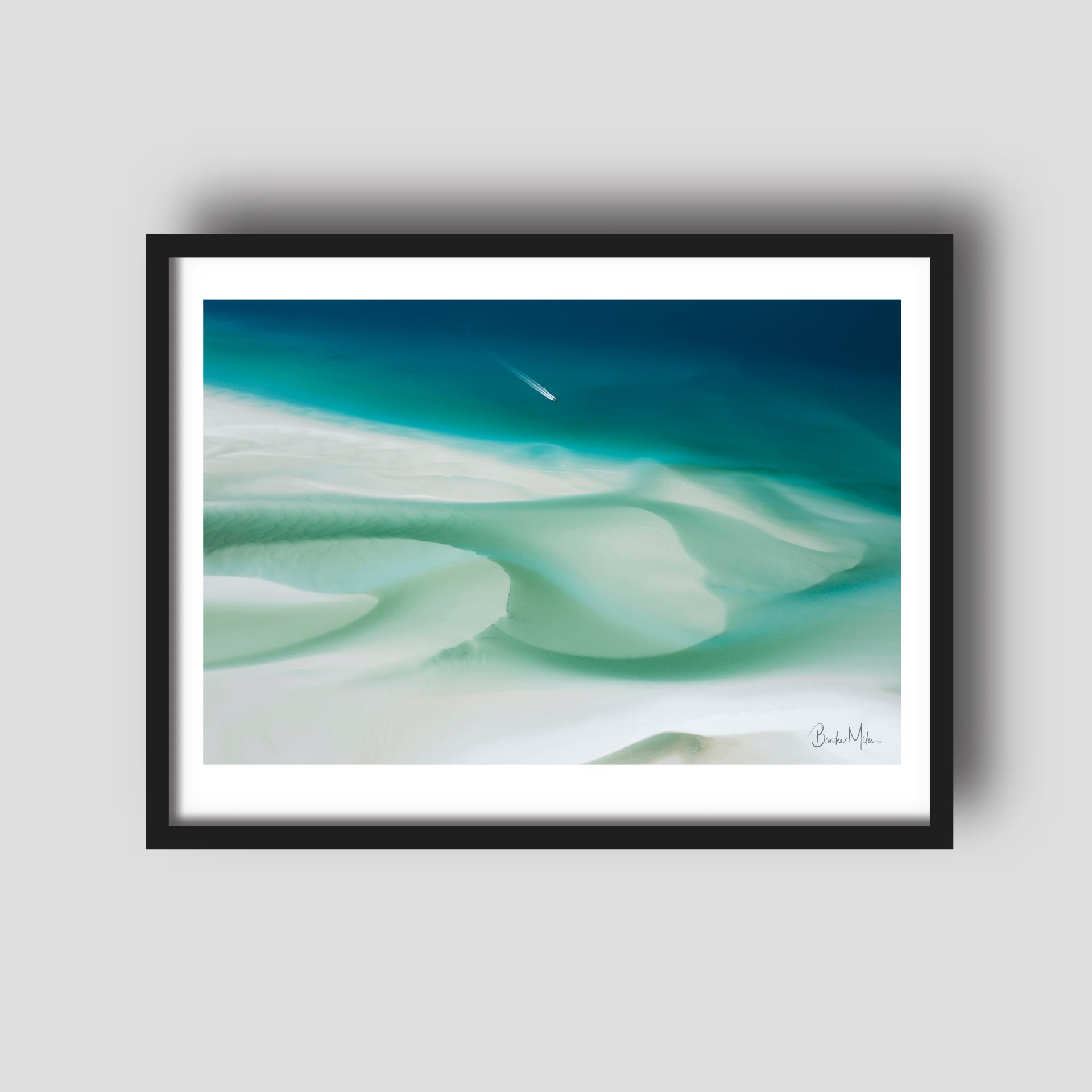 Comet - Hill Inlet Aerial Print