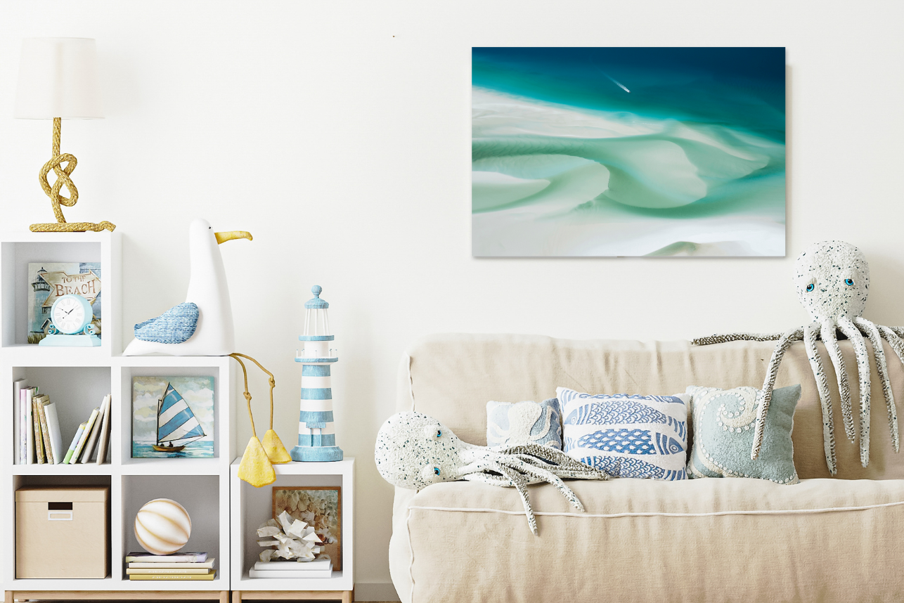 Comet - Hill Inlet Aerial Print