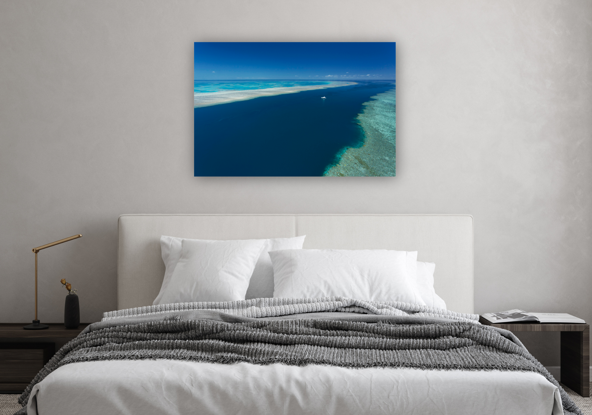Cool Loneliness - Great Barrier Reef Print
