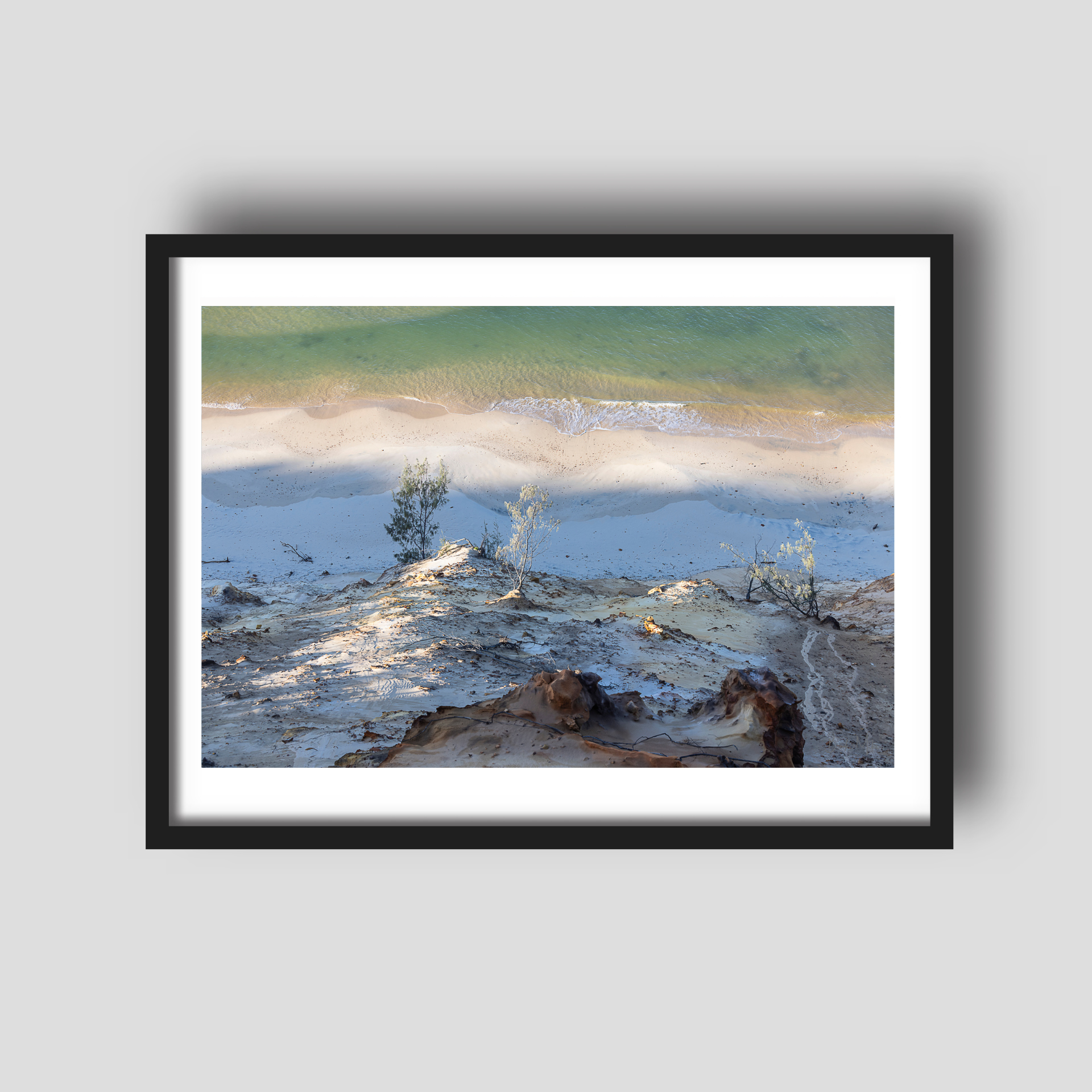 Dune Clock - Nature Coastal Print
