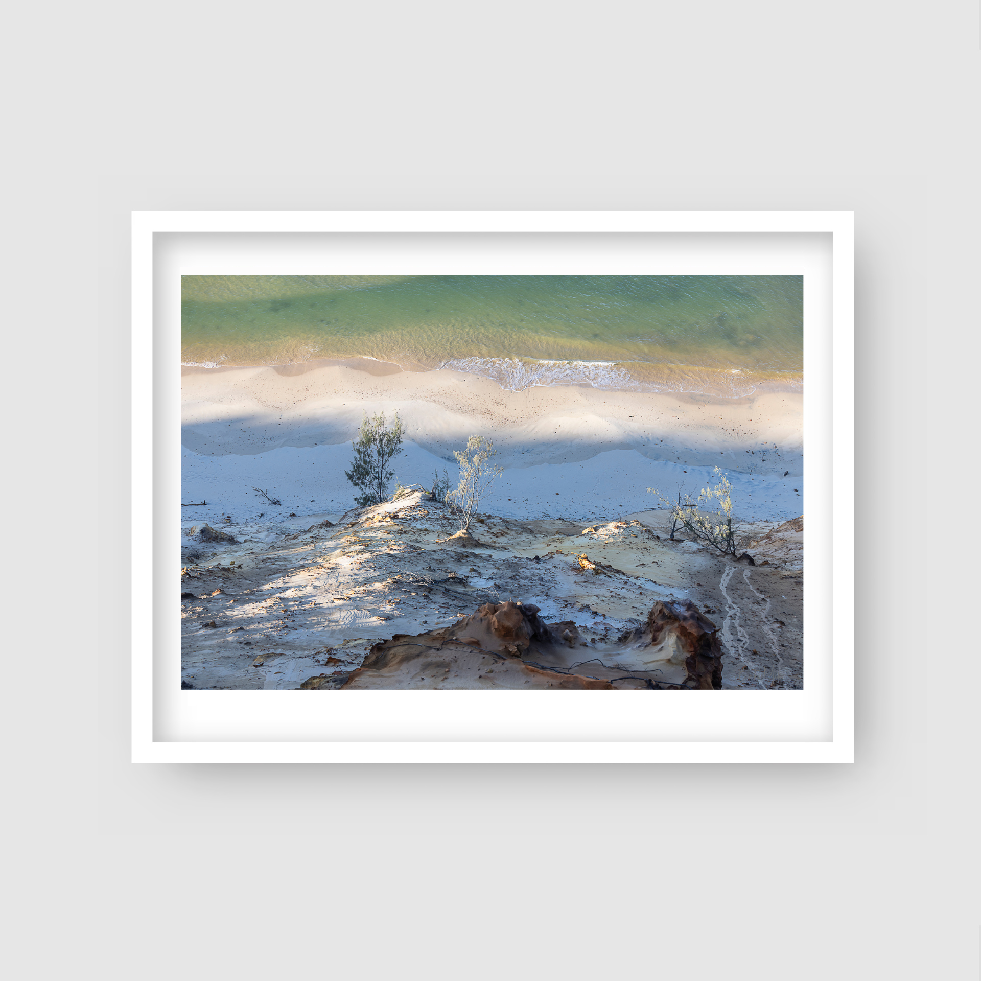 Dune Clock - Nature Coastal Print