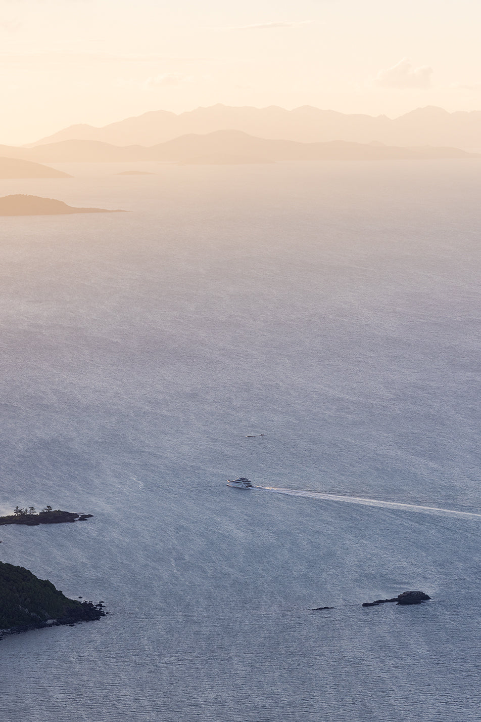 Dusks Embrace - Oceans Aerial Print