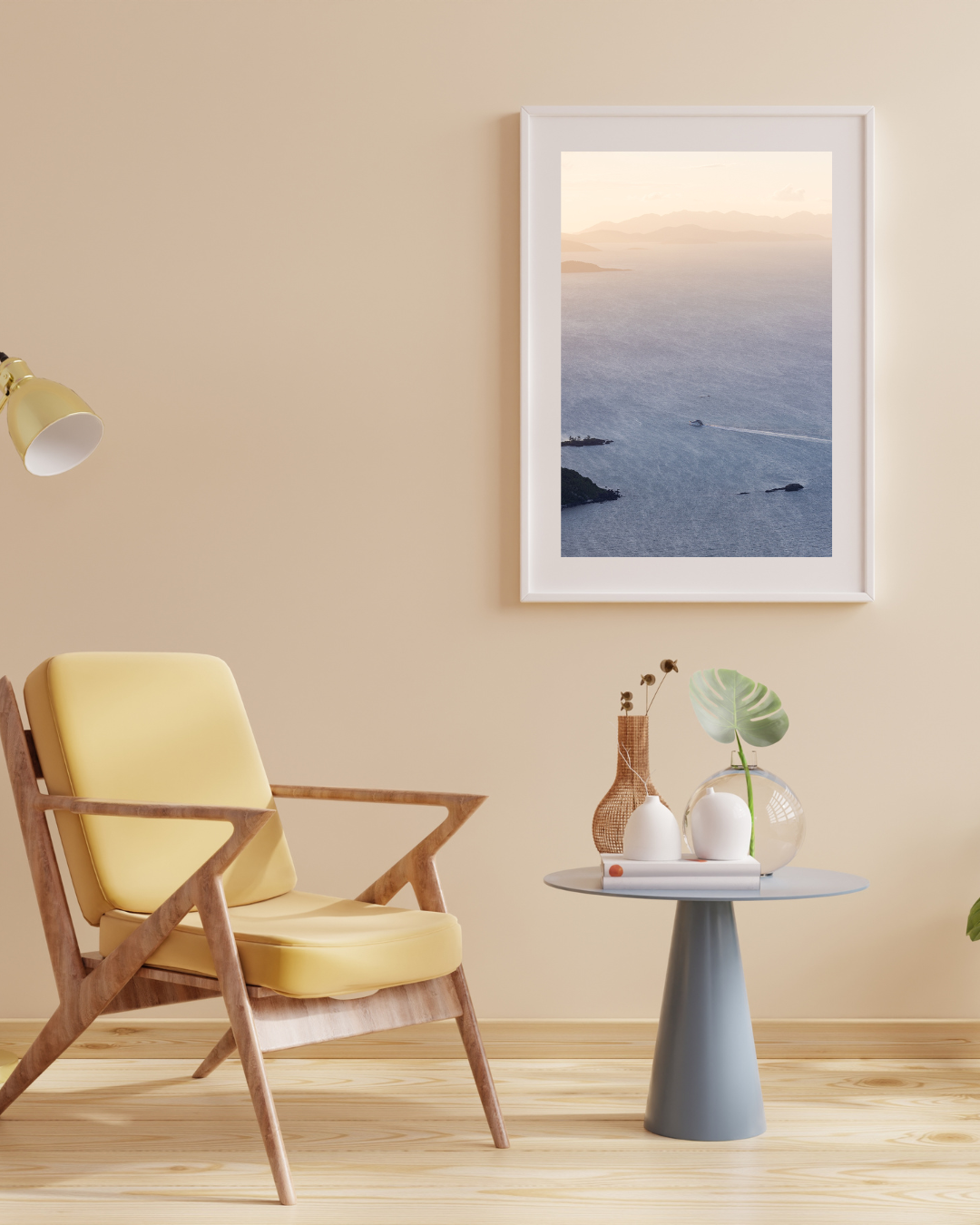 Dusks Embrace - Oceans Aerial Print
