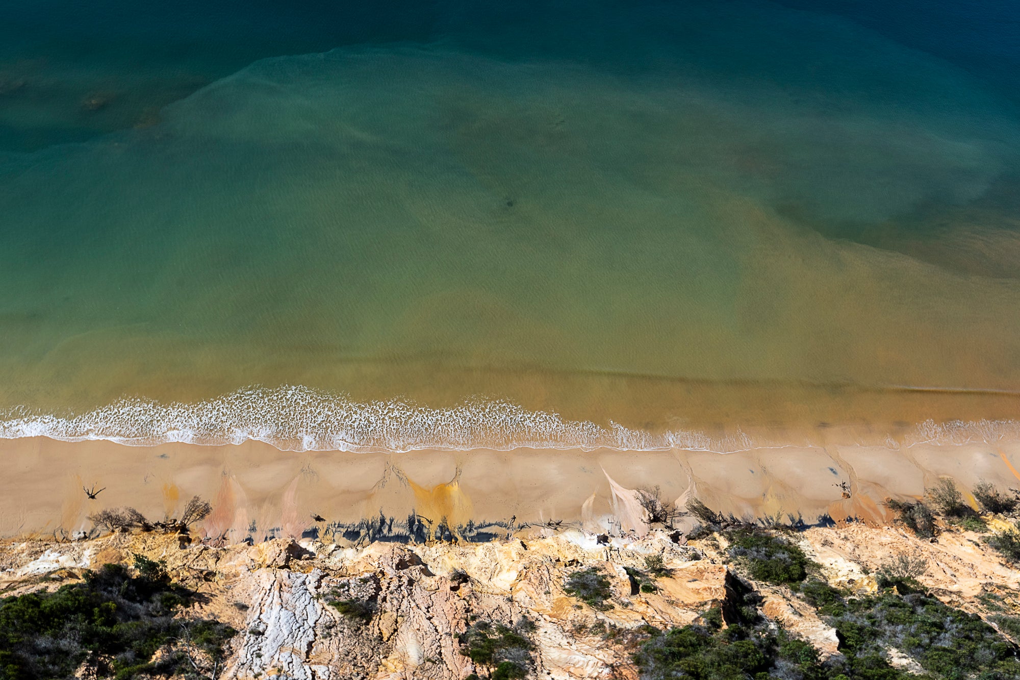 Rainbow Layers - Nature Coastal Print