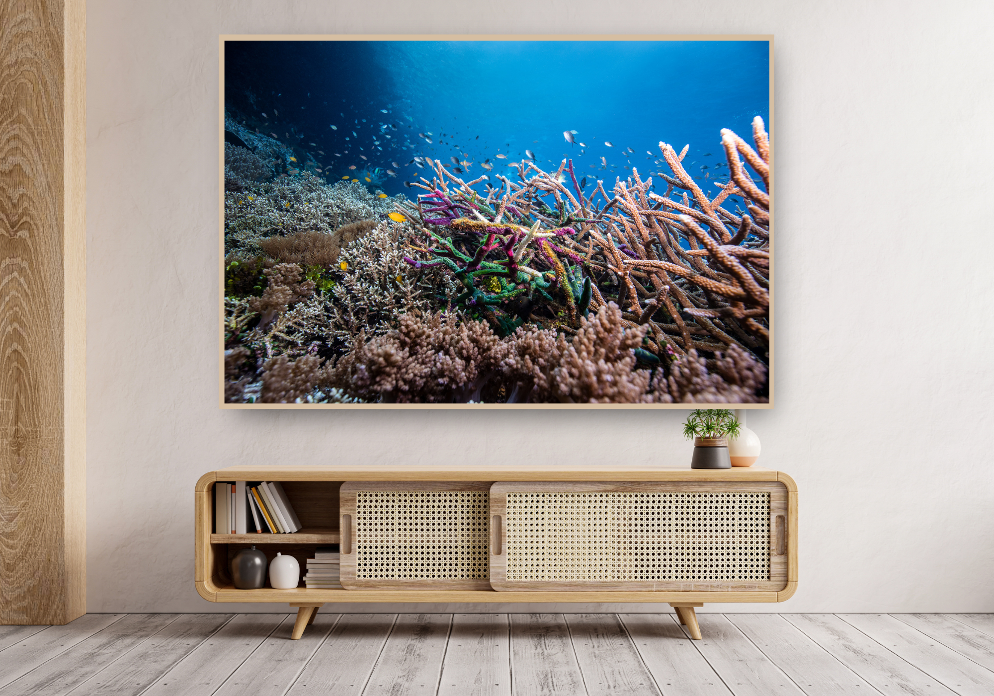 Fairy Floss - Underwater Reef Print