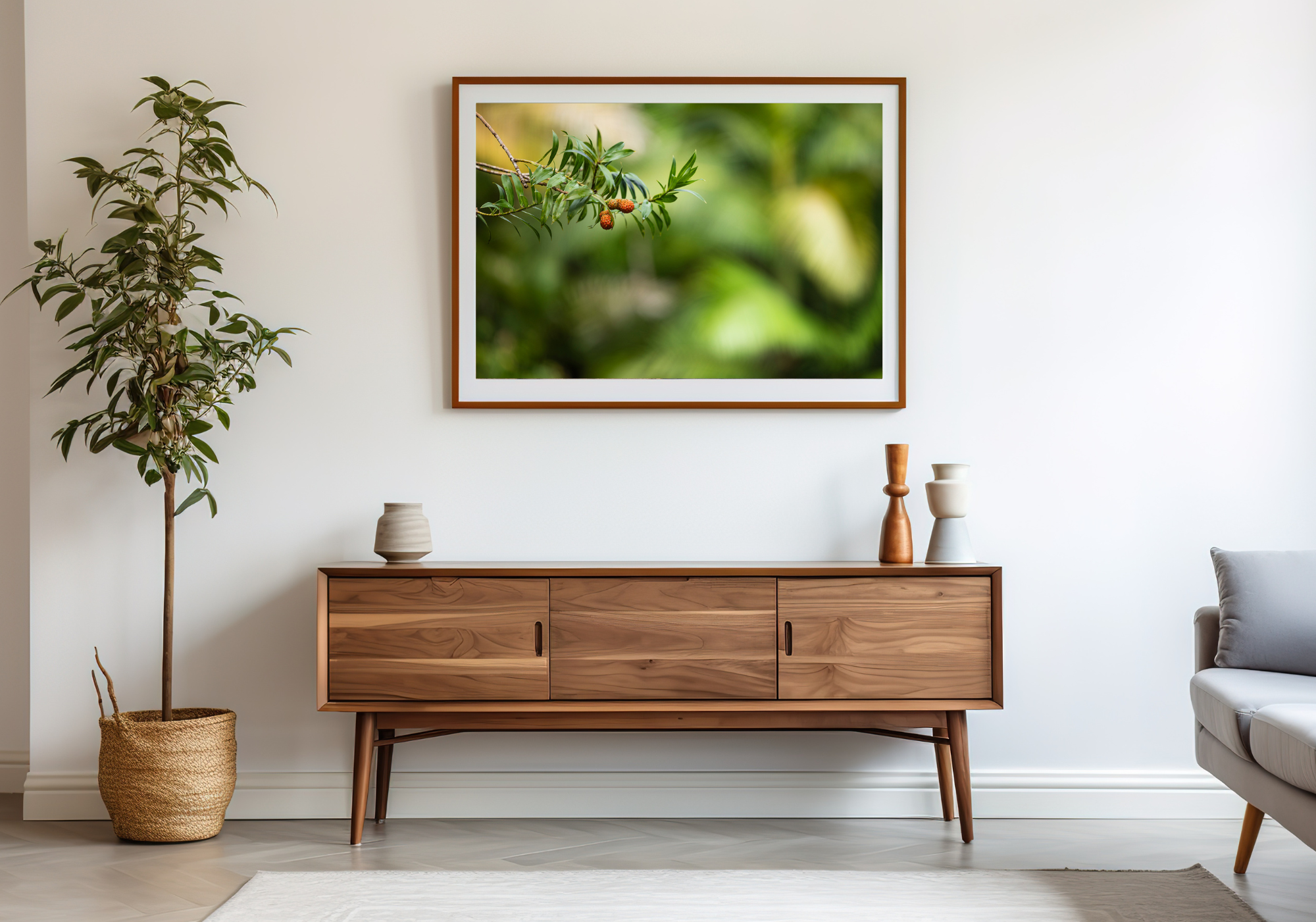Finch's Berry - Rainforest Print