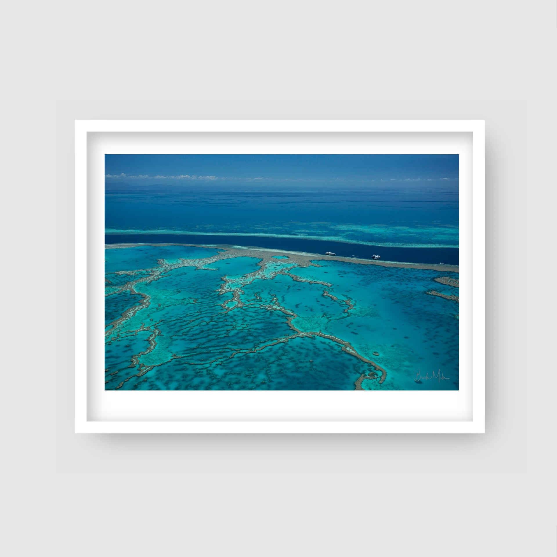 Hardy Reef - Great Barrier Reef Print
