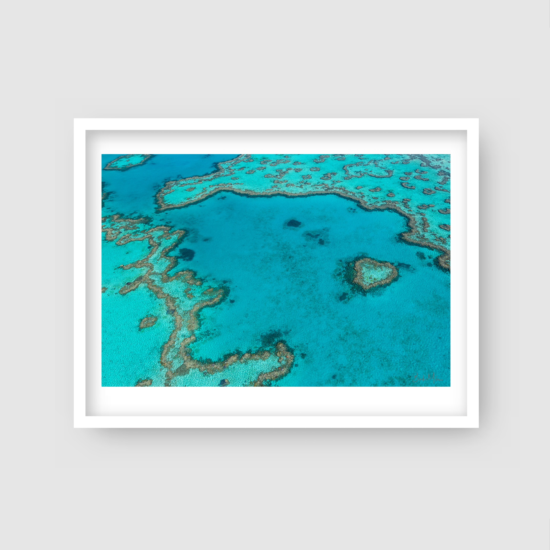 Heart's Home - Great Barrier Reef Print