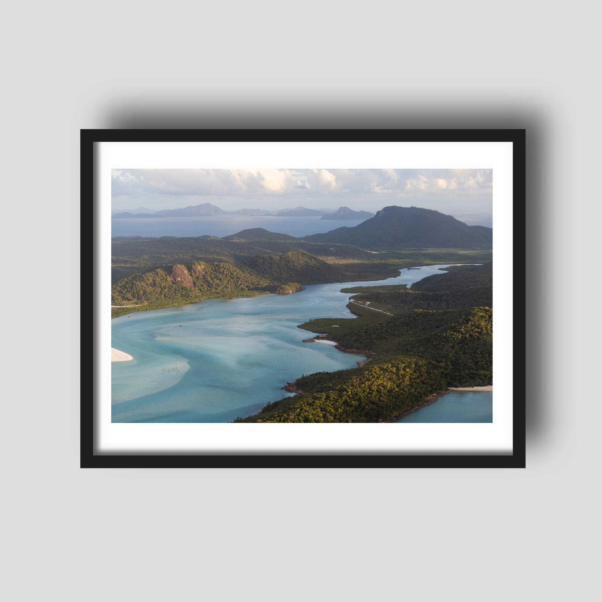 Inlet Guardians - Hill Inlet Aerial Print