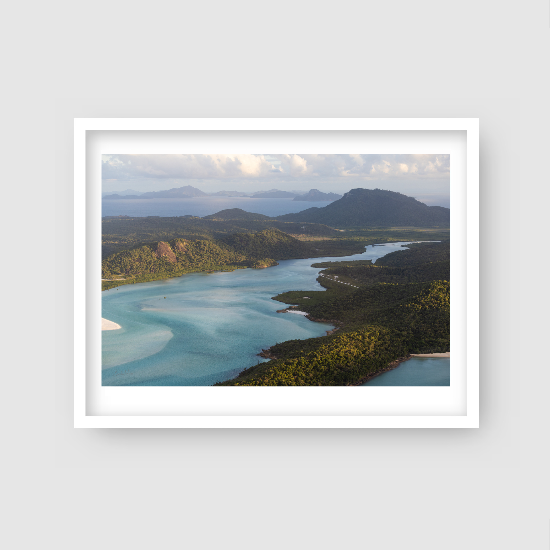 Inlet Guardians - Hill Inlet Aerial Print
