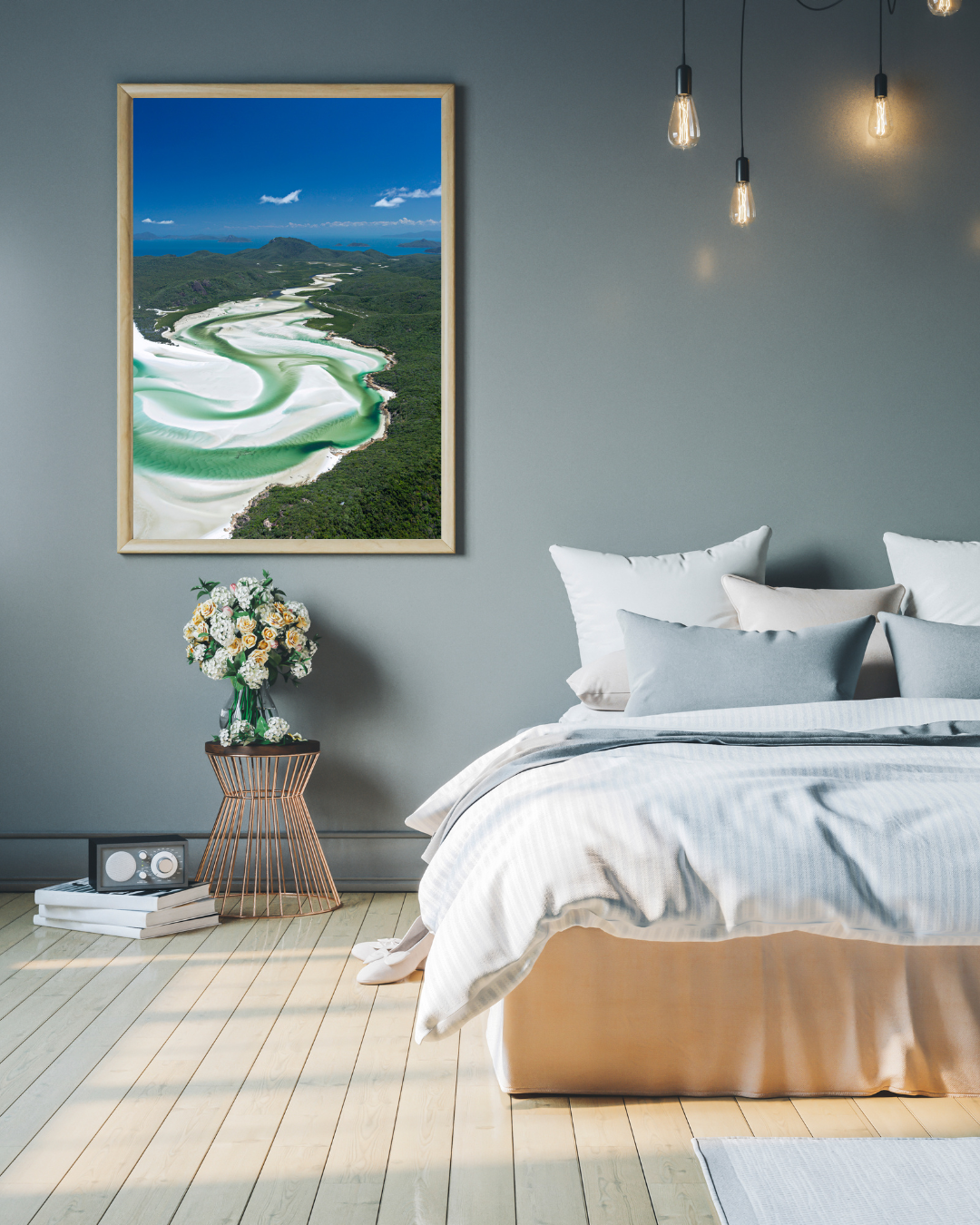 Inlet Views - Hill Inlet Aerial Print