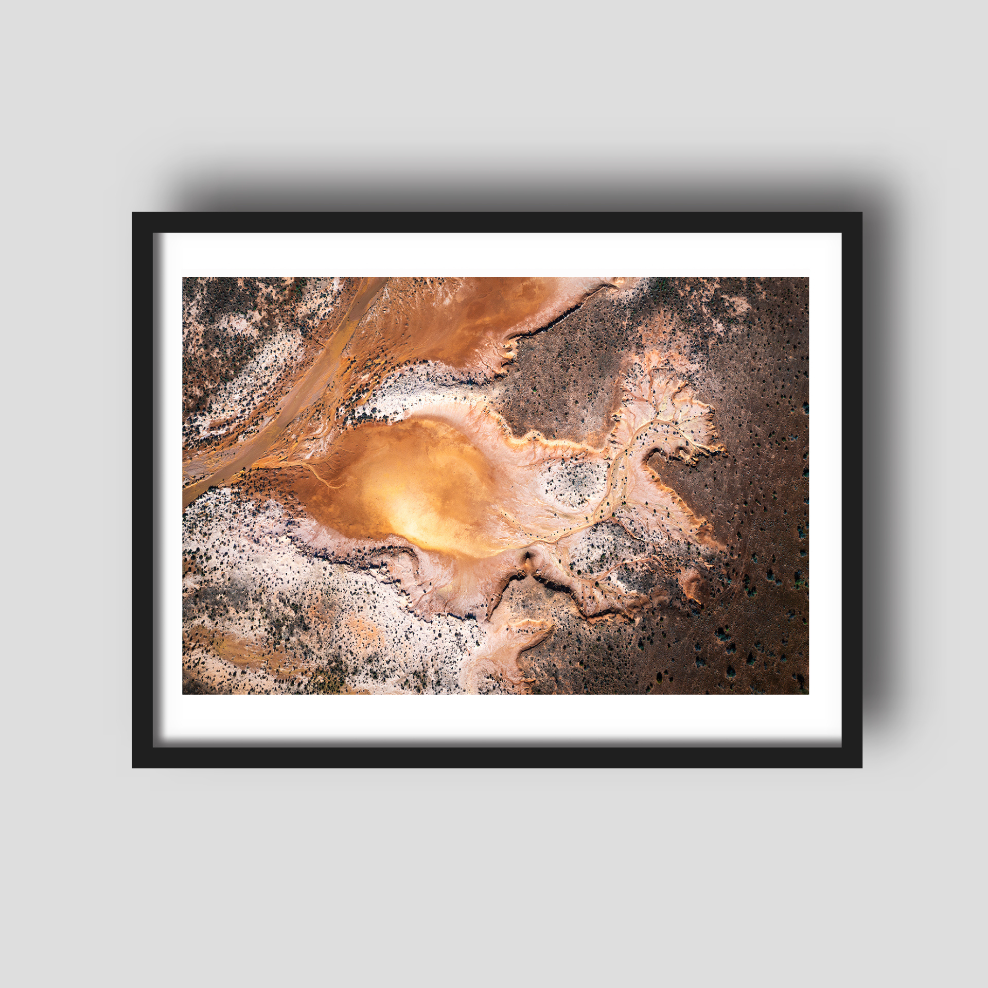 Iron Heart - Nature Coastal Print