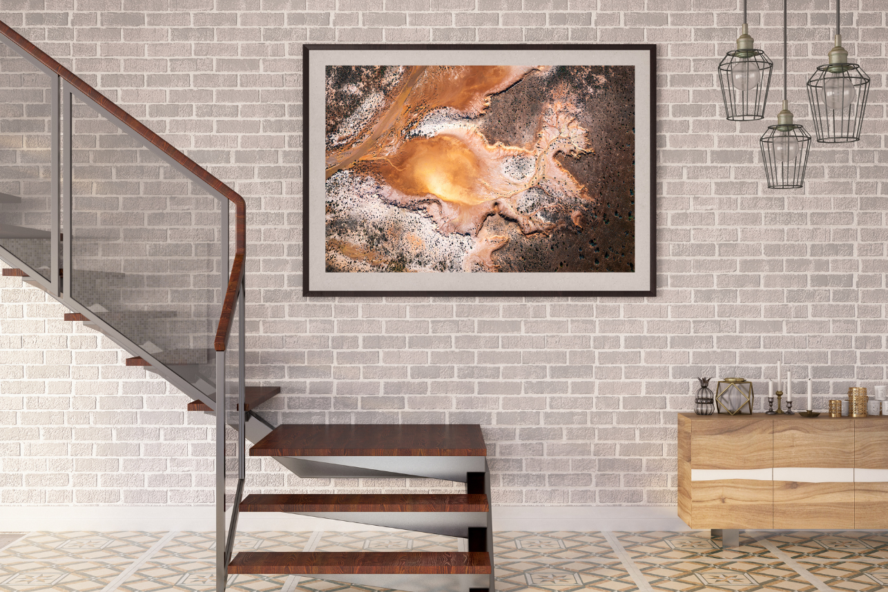 Iron Heart - Nature Coastal Print