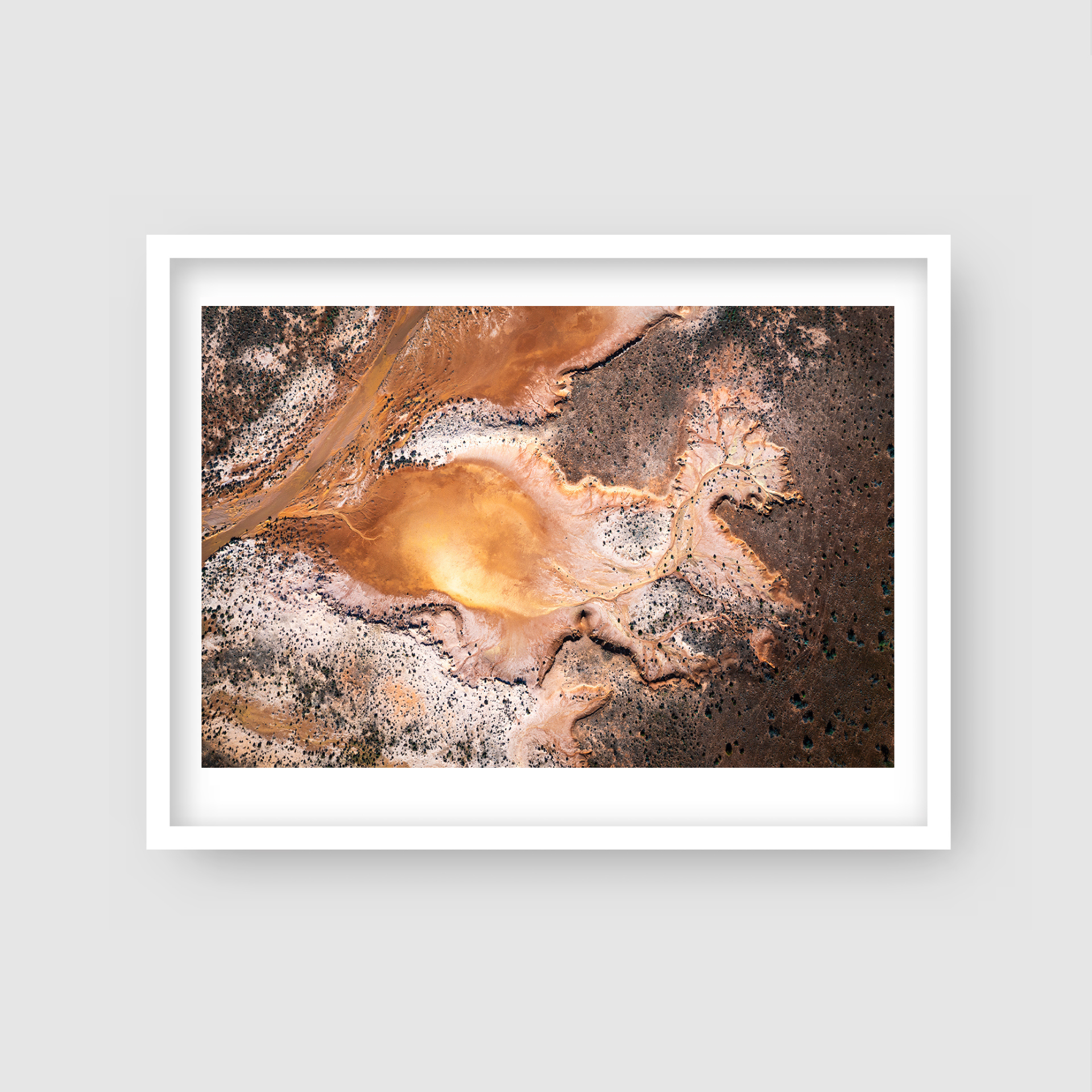 Iron Heart - Nature Coastal Print