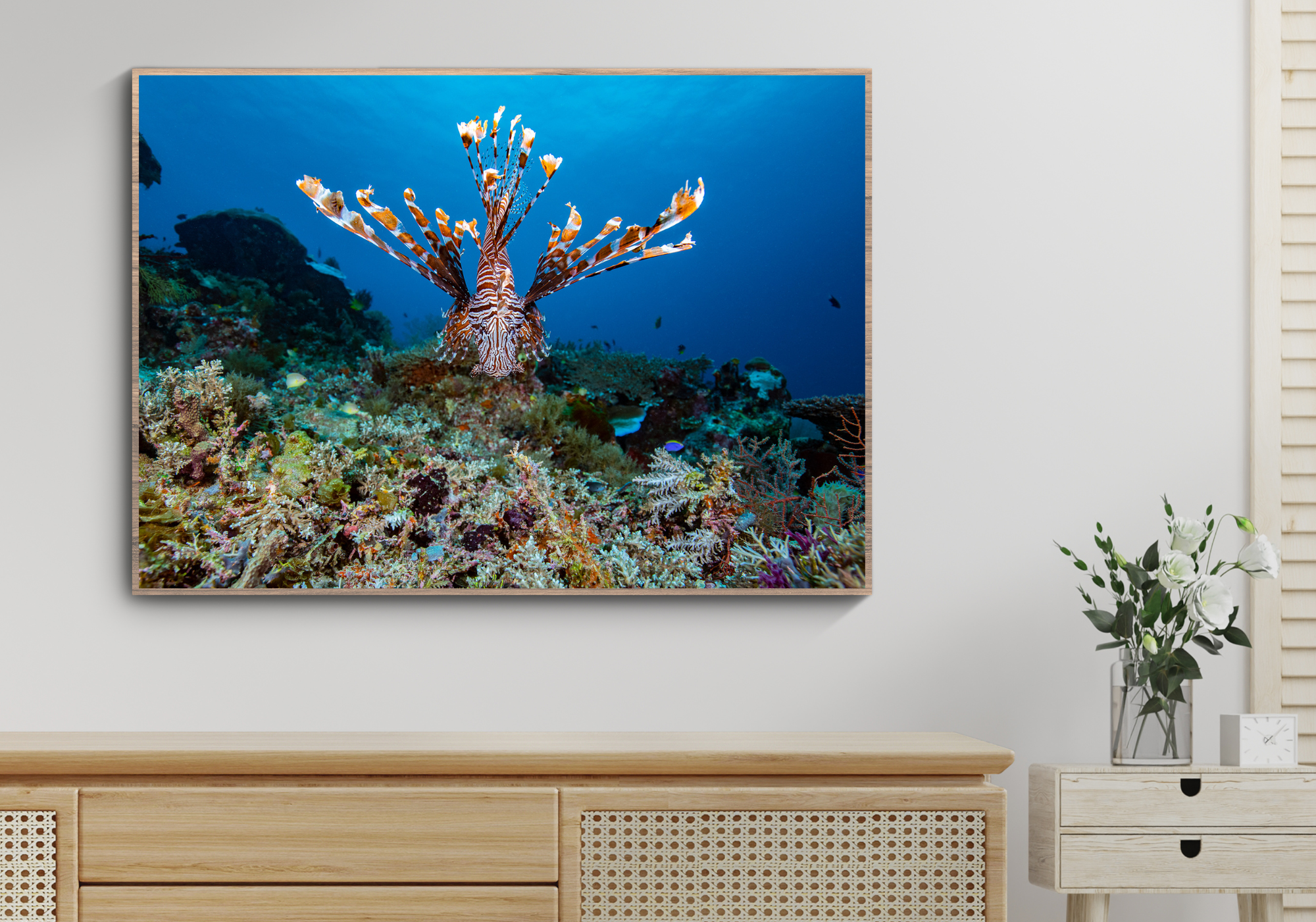 Lions Den - Underwater Fish Print