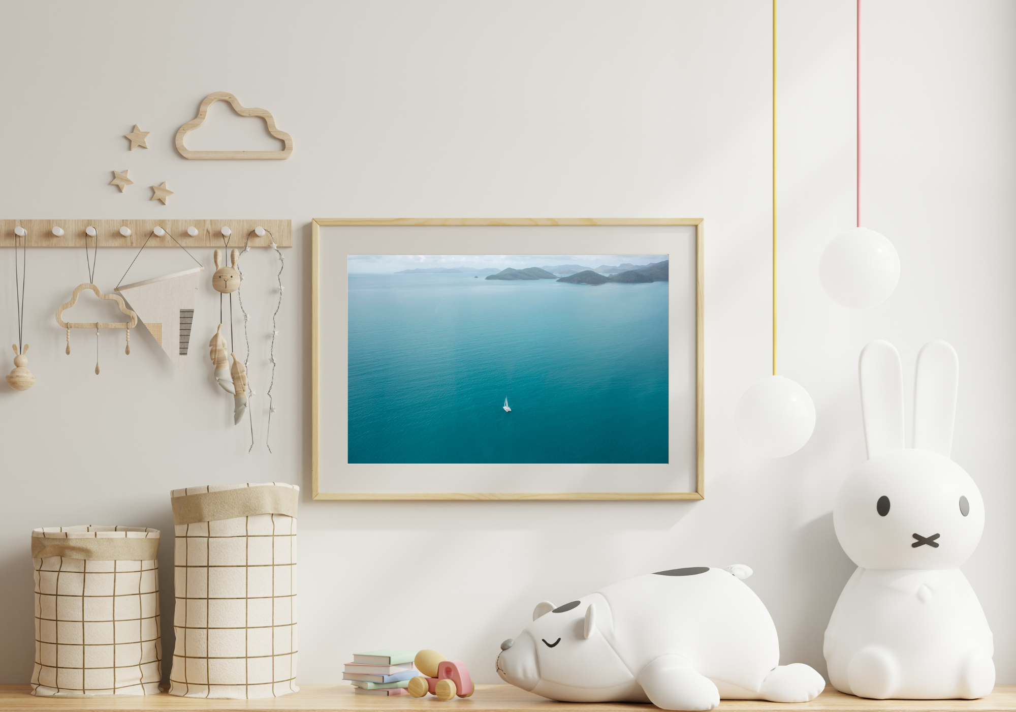 Lone Sailor - Ocean Print