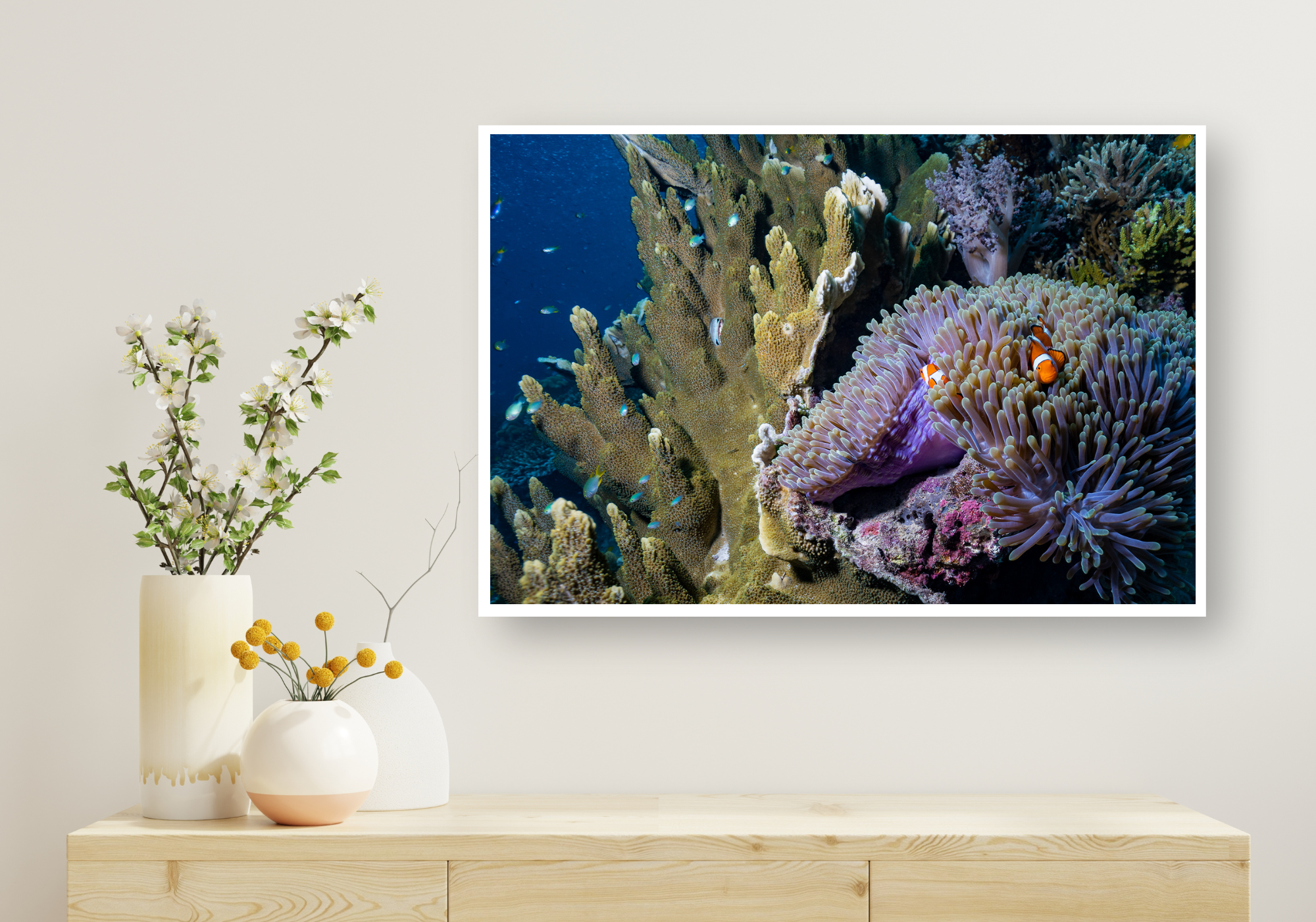Magnifica - Underwater Reef Print