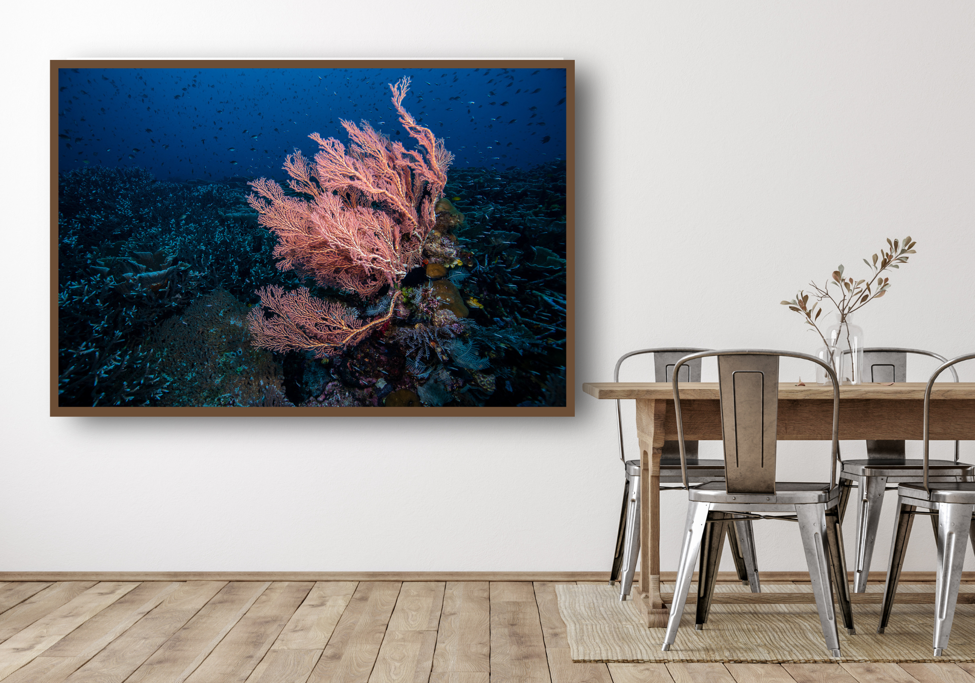 Medium Delight - Underwater Reef Print