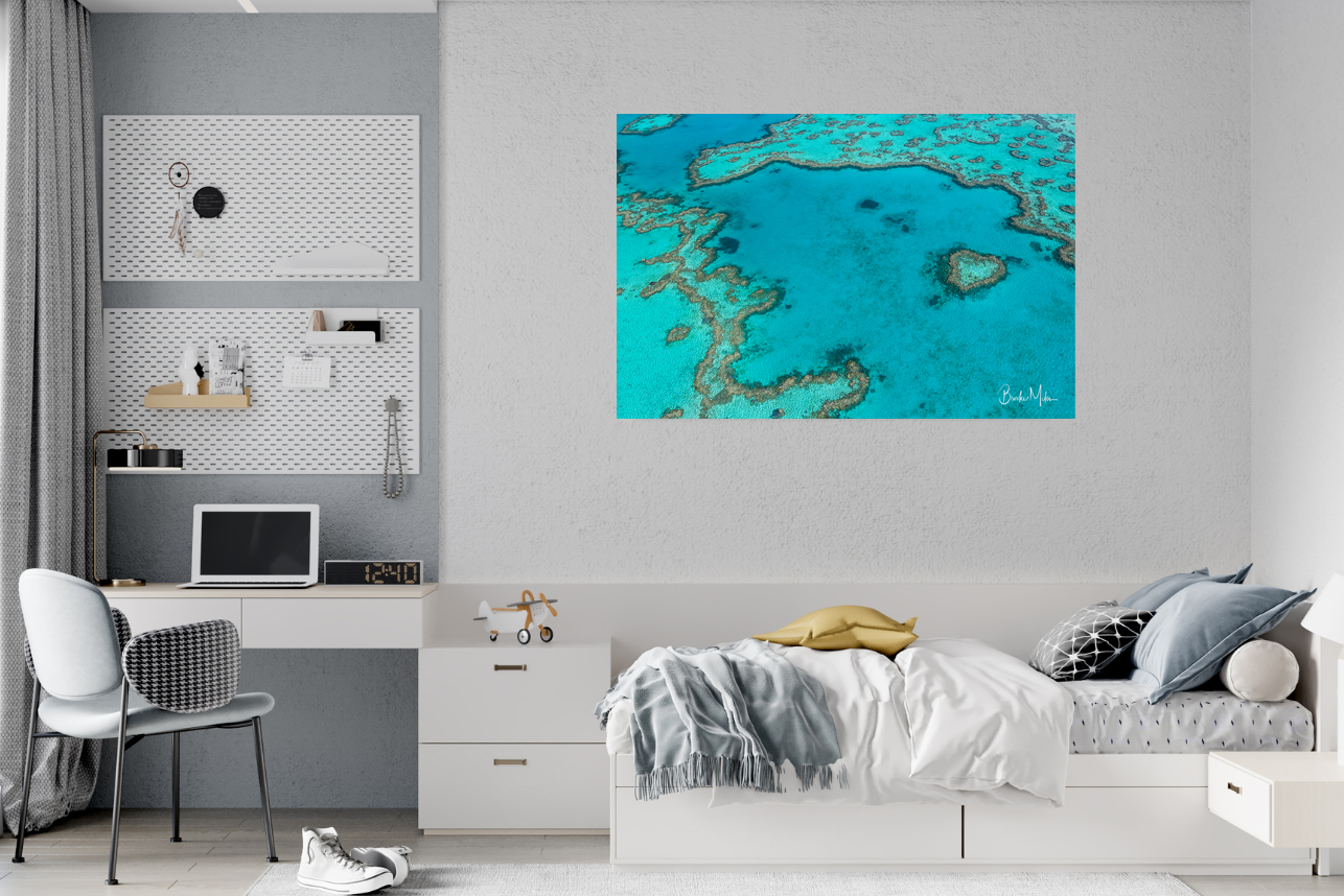 Heart's Home - Great Barrier Reef Print