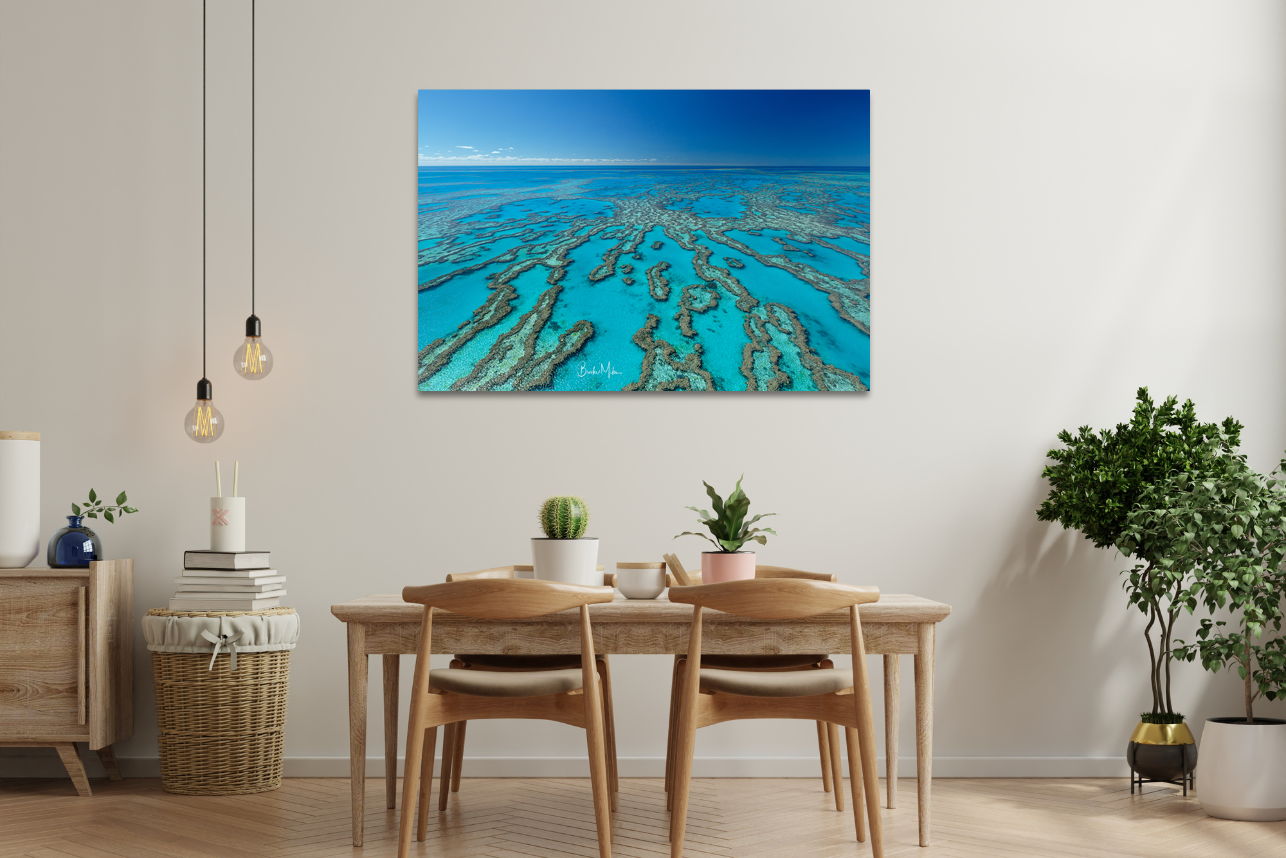 The Maze - Great Barrier Reef Print