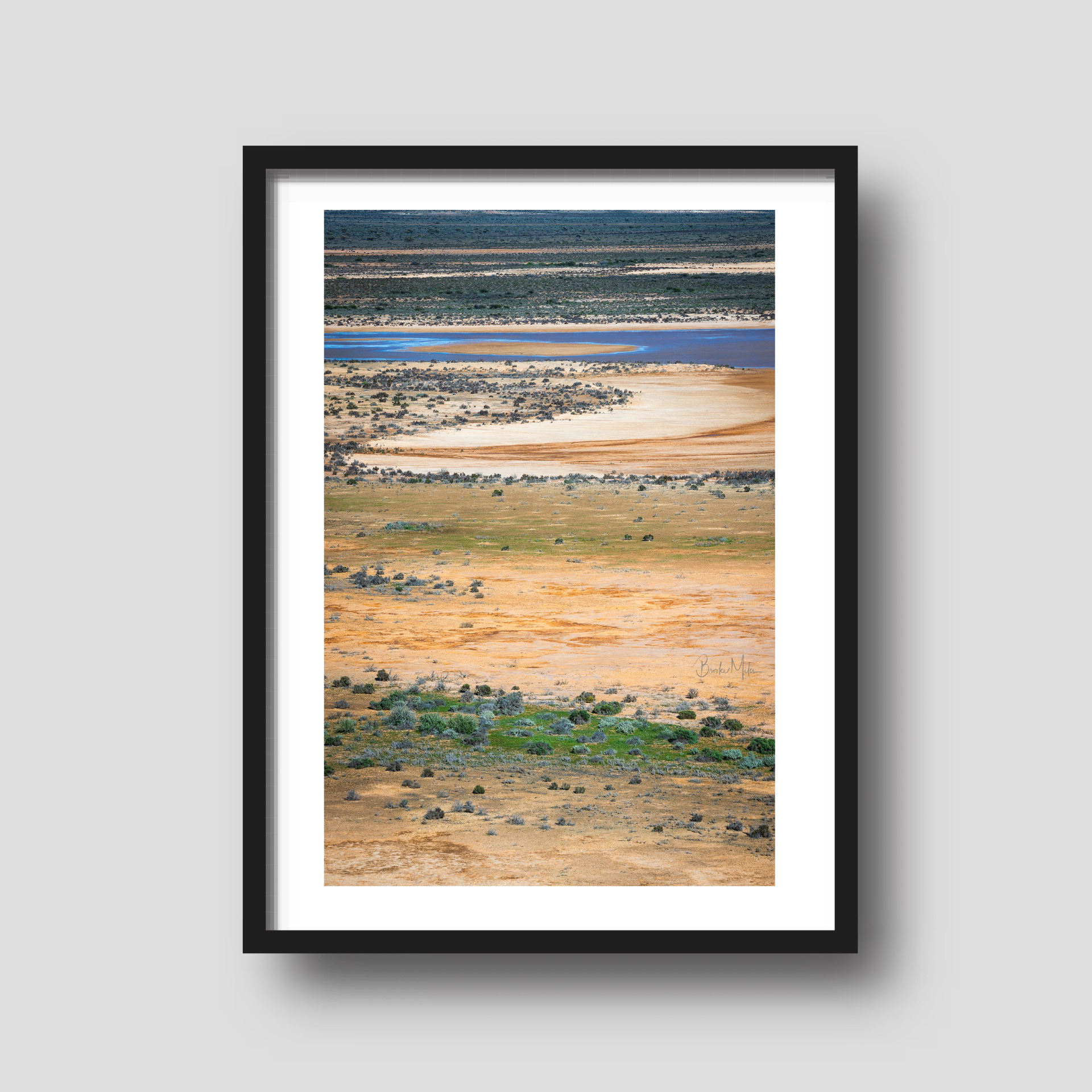 Earth Lines - Nature Coastal Print
