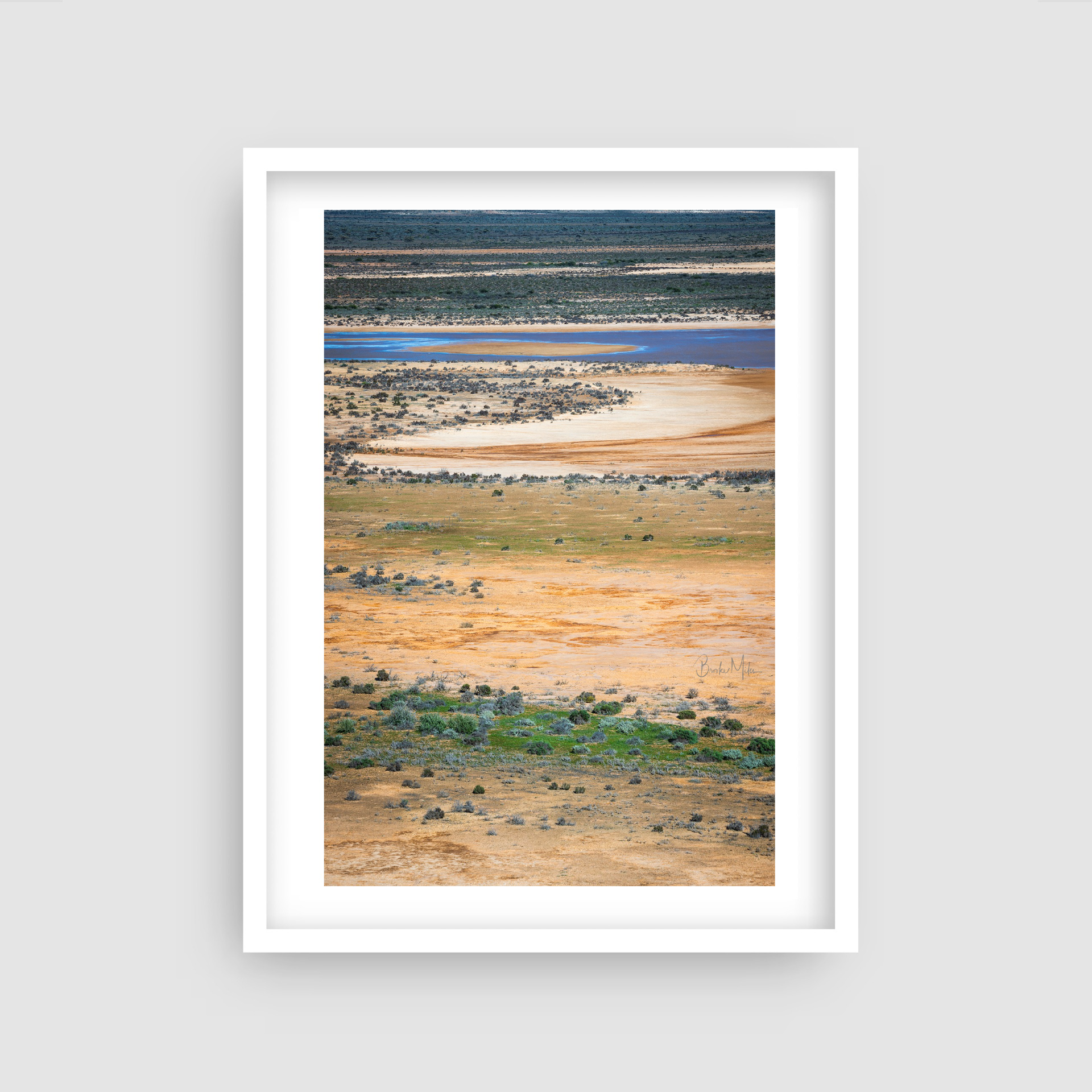 Earth Lines - Nature Coastal Print