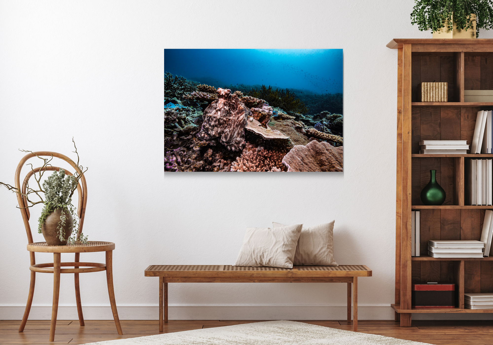 Occy - Underwater Reef Print