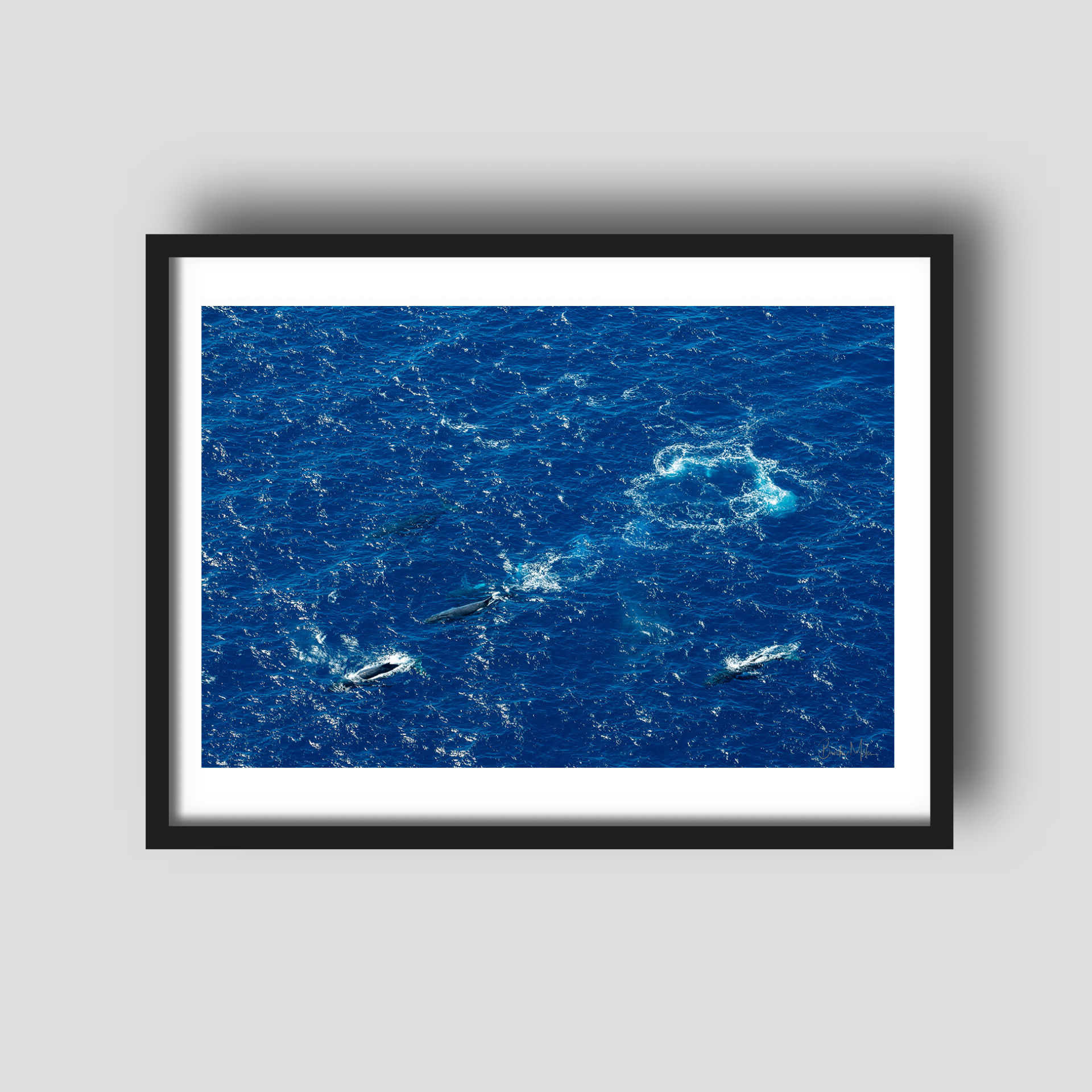 Open Heat - Ocean Print