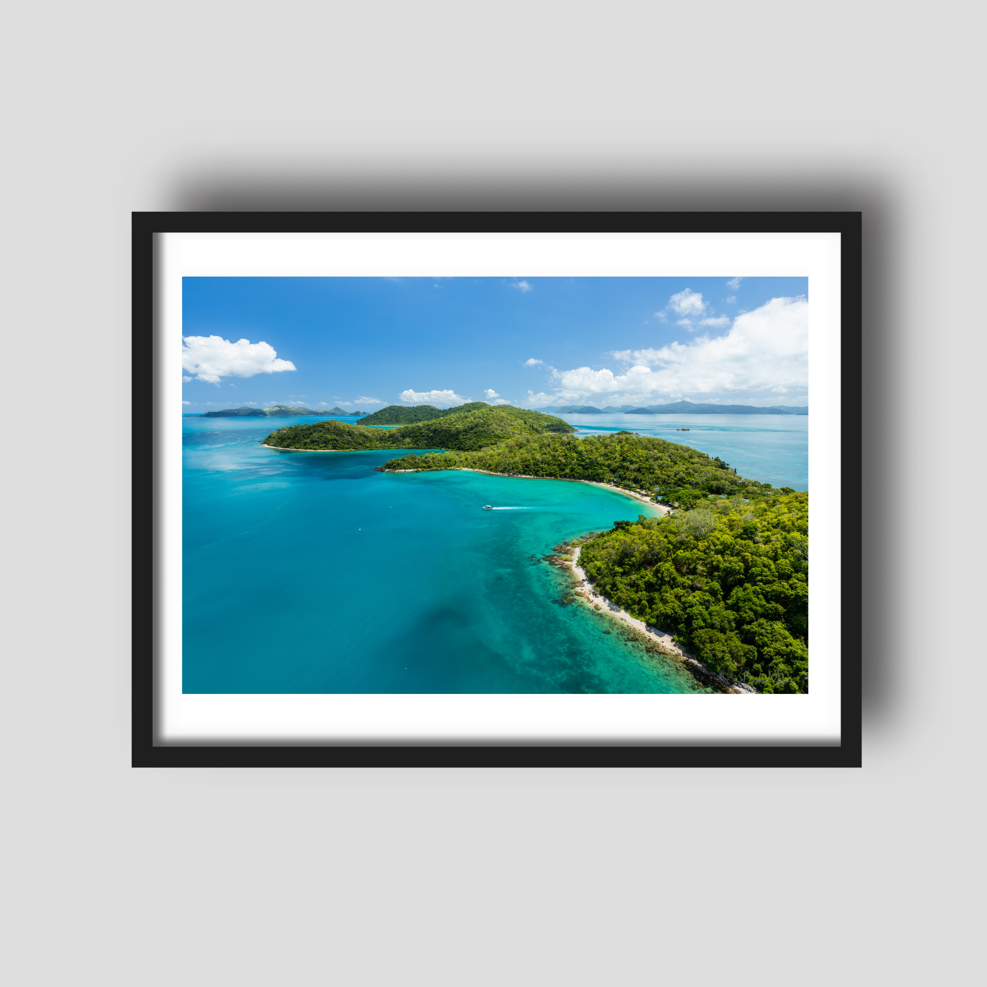 Palm Bay Bliss - Whitsundays Print