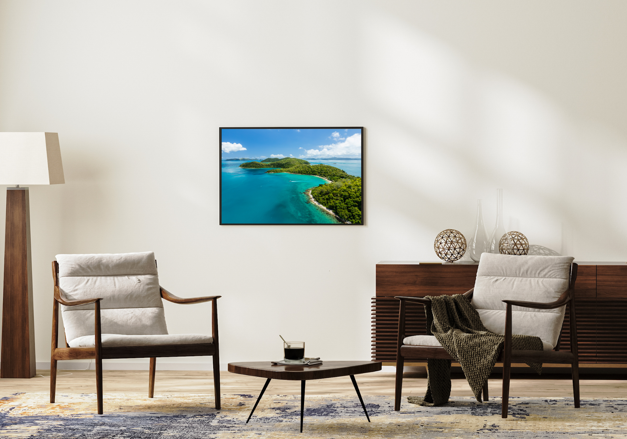 Palm Bay Bliss - Whitsundays Print