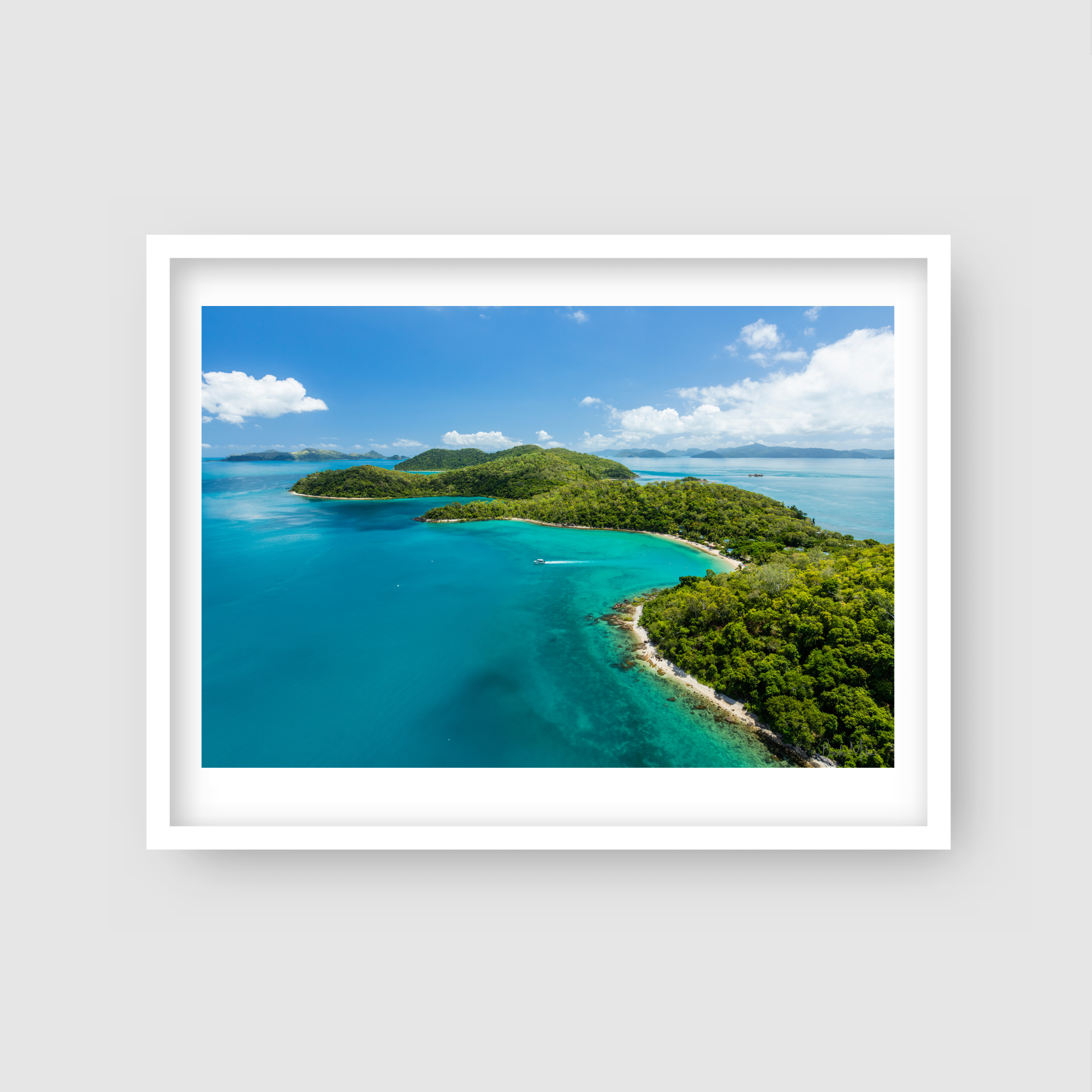 Palm Bay Bliss - Whitsundays Print