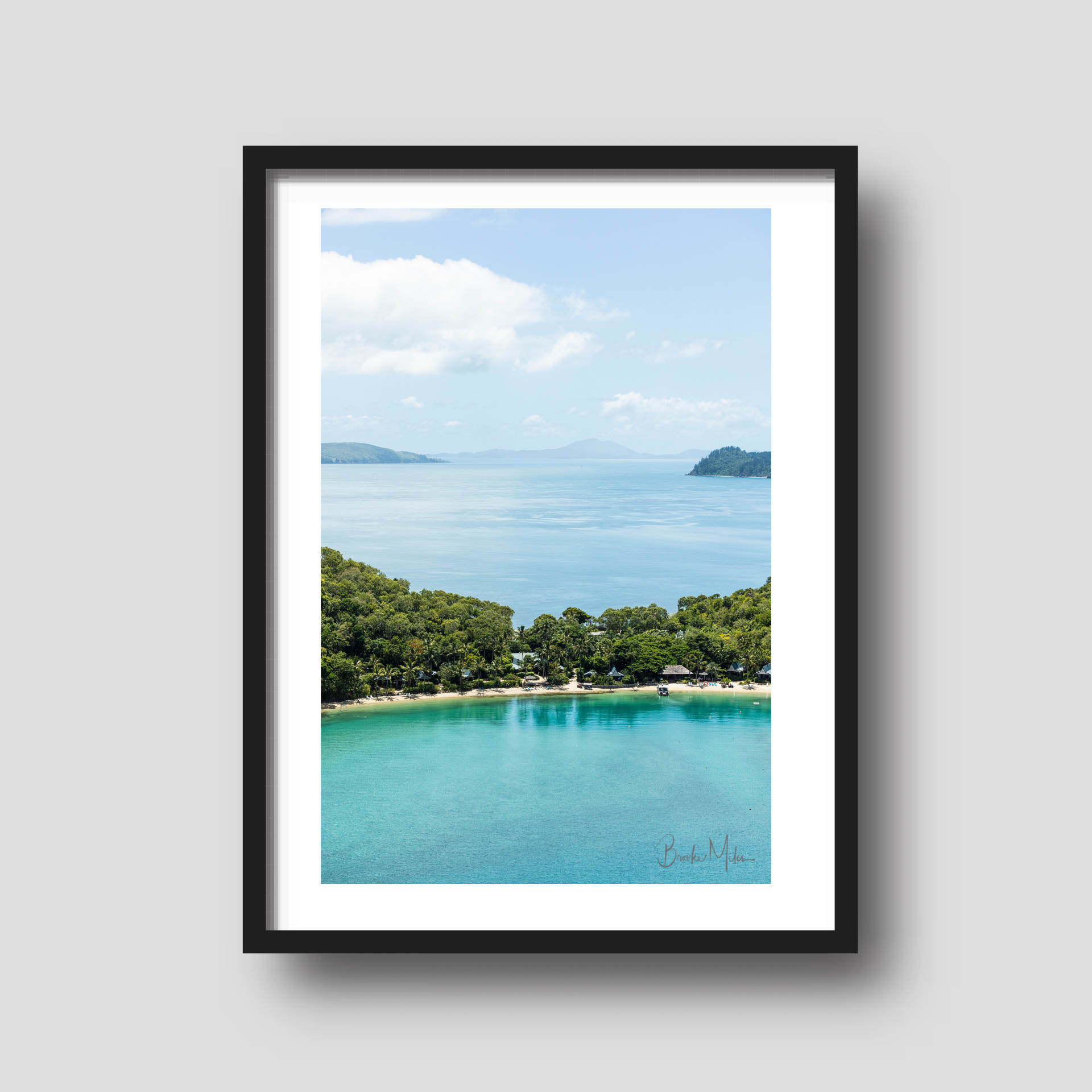 Palm Bay Calm - Whitsundays Print