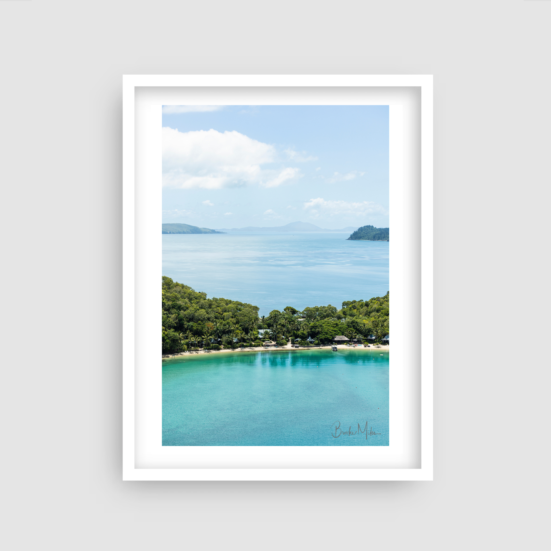 Palm Bay Calm - Whitsundays Print