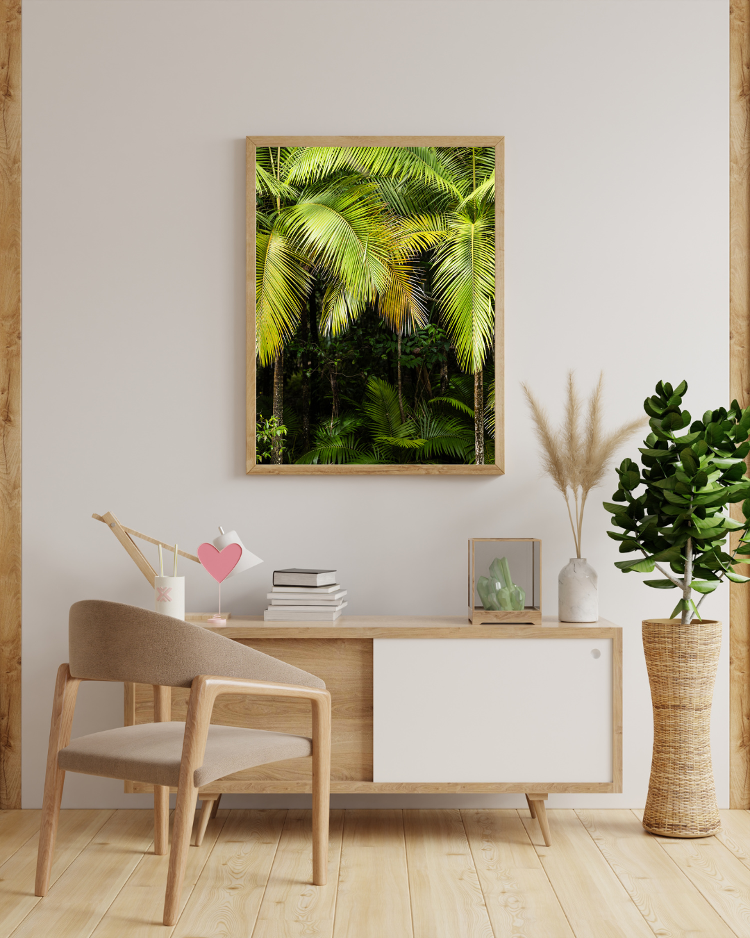 Palms Entrance - Jungle Print