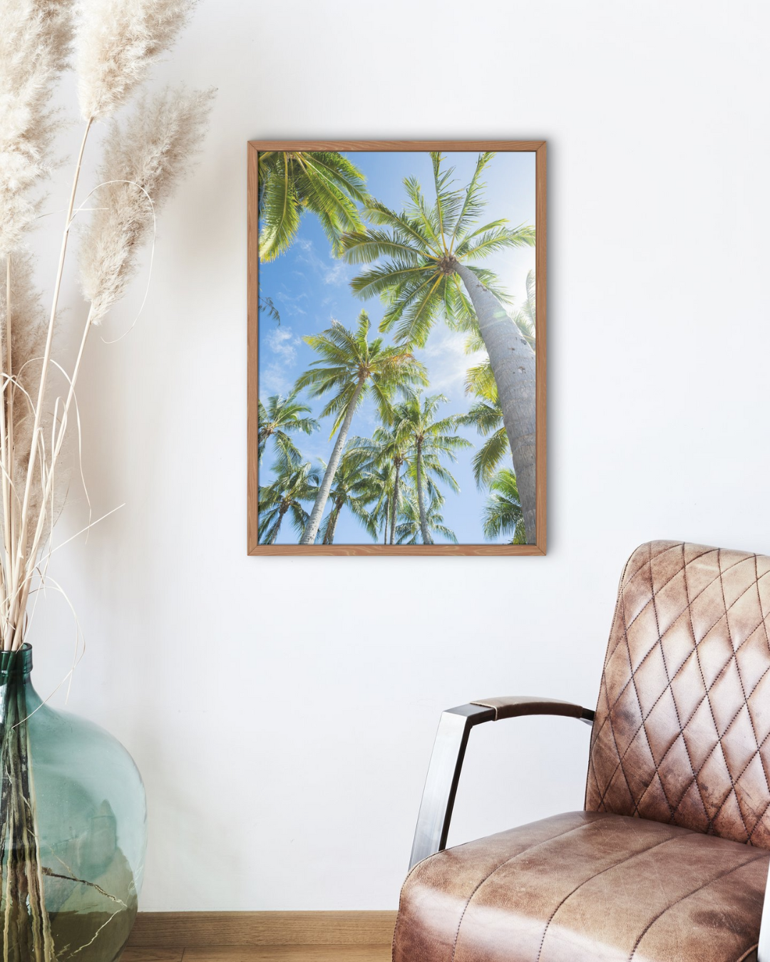 Paradise Found - Palm Tree Print